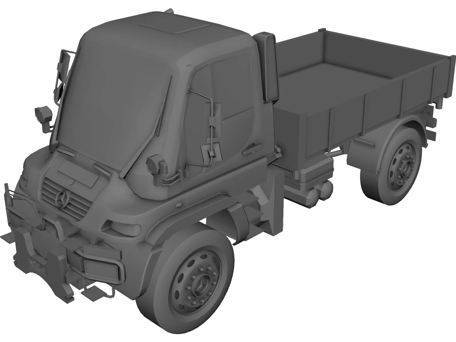 Mercedes-Benz Unimog U400 3D Model main preview