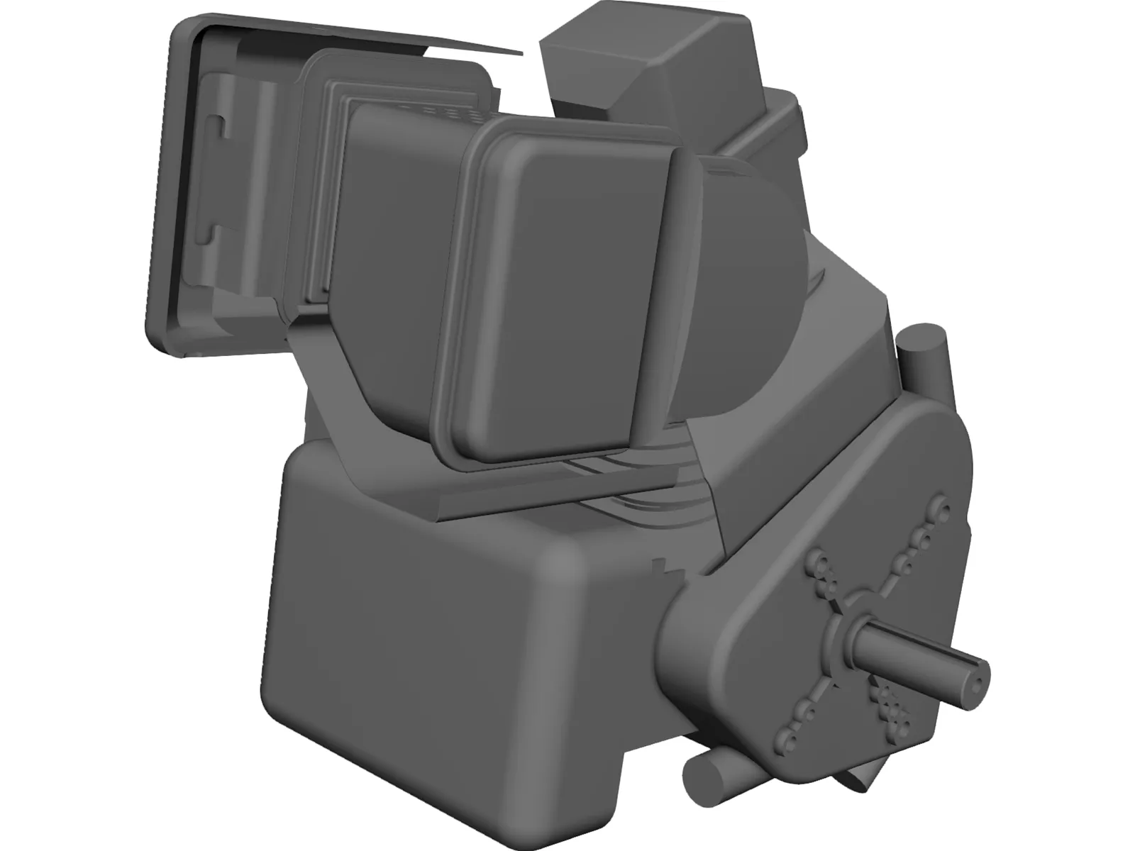 Briggs&Stratton Baja Engine 3D Model main preview