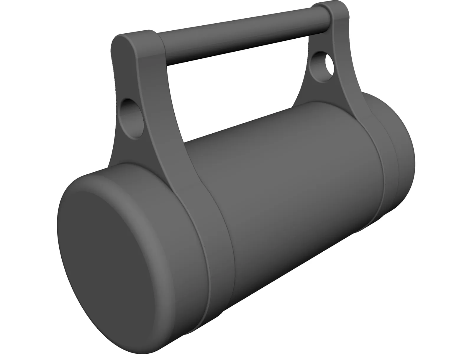 Dive Light 3D Model main preview
