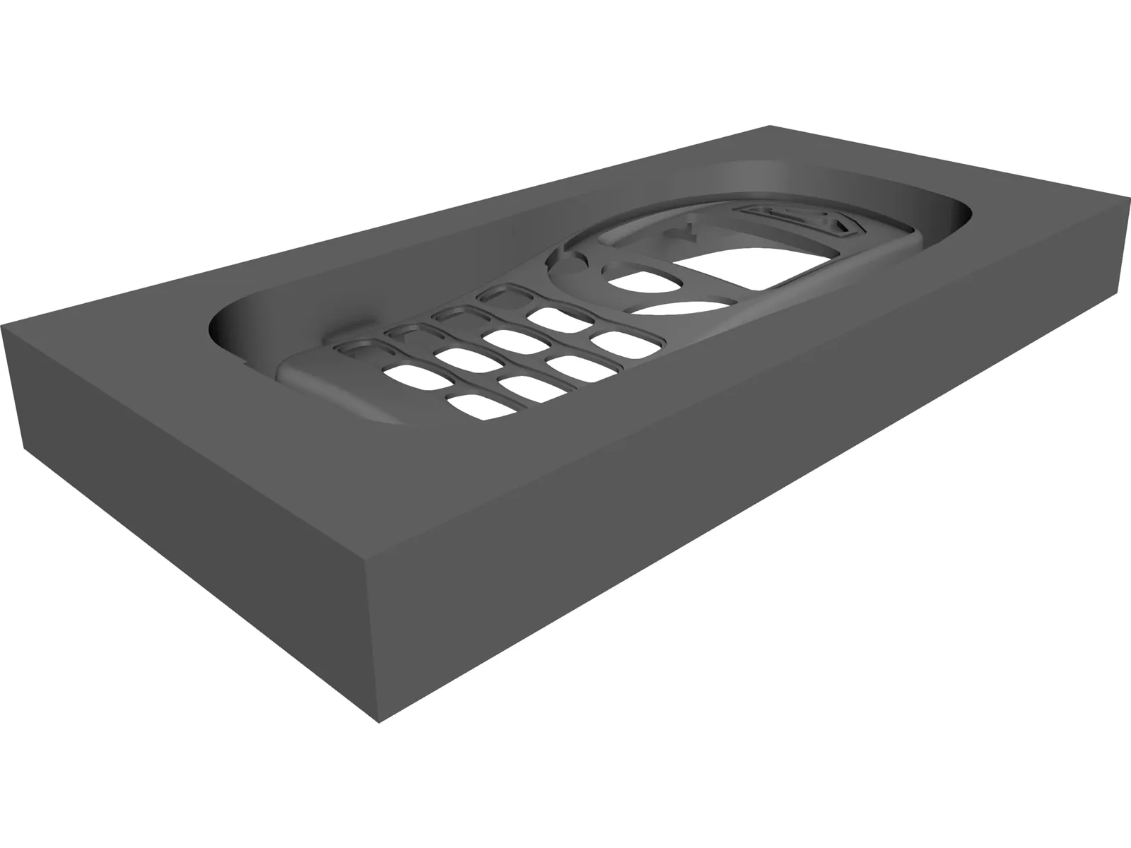 Nokia Phone Mold 3D Model main preview