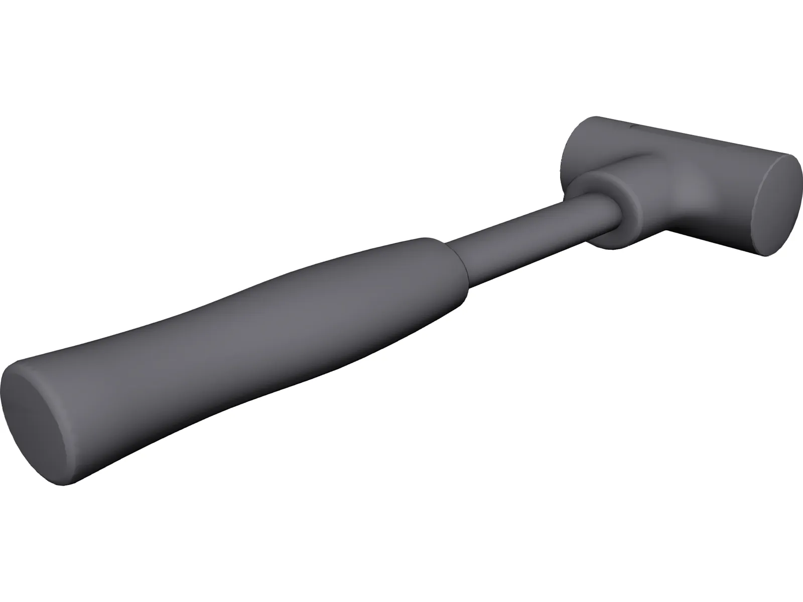 Rubber Mallet 3D Model main preview