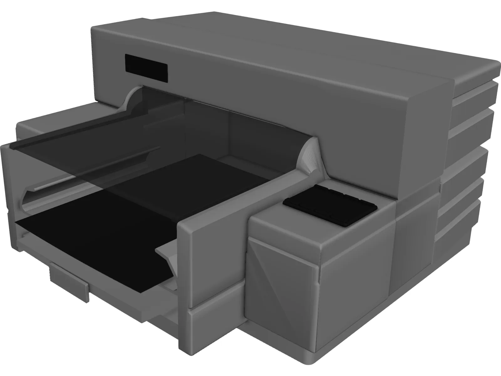 Printer 3D Model main preview