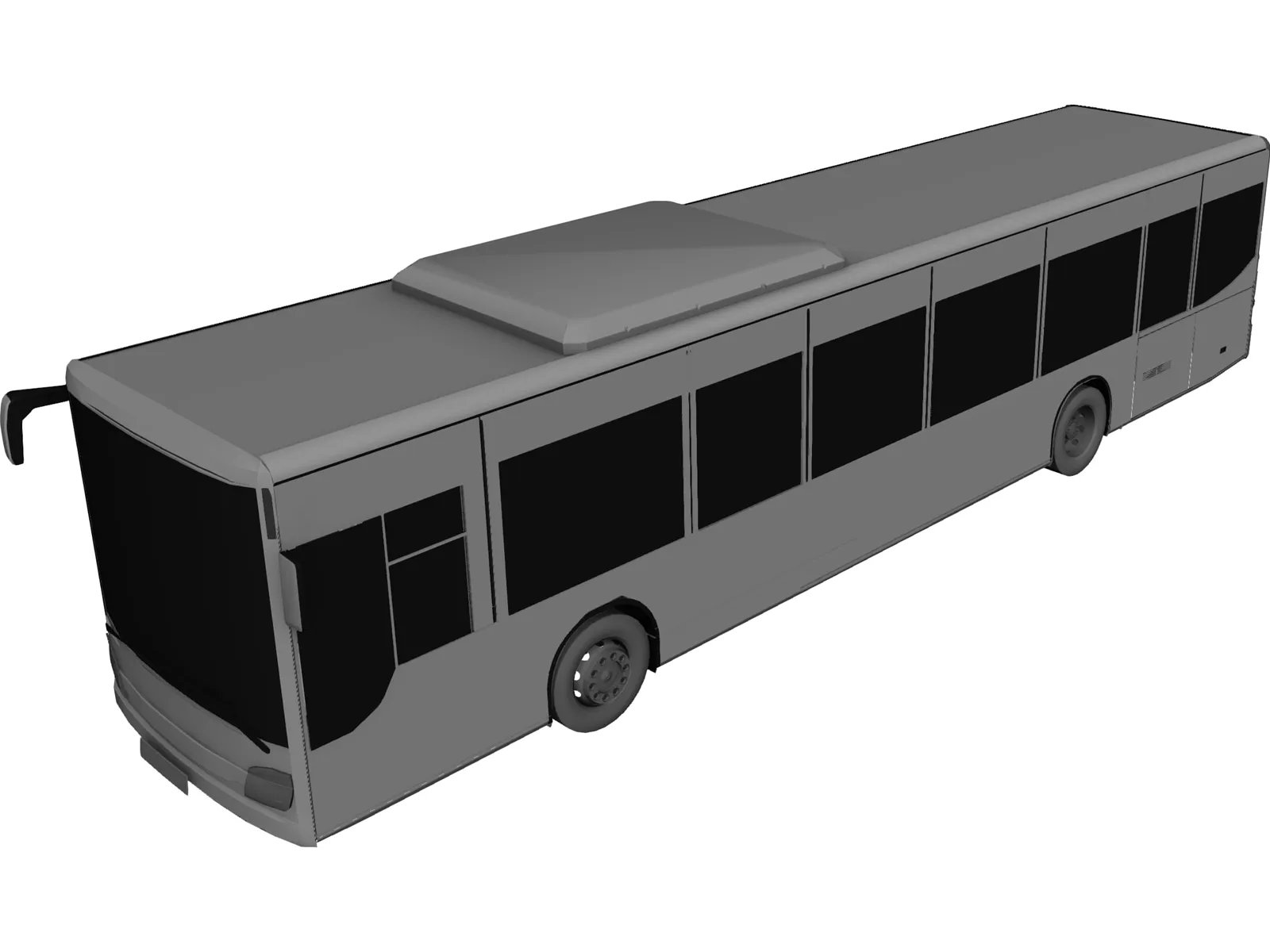 Setra 415 UL 3D Model main preview
