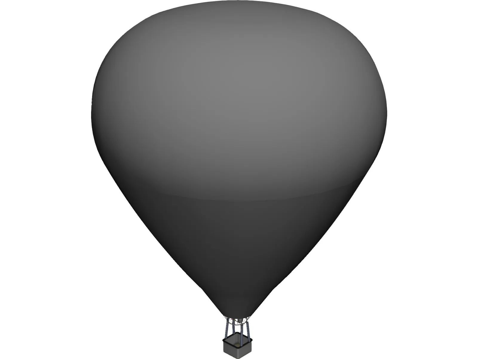 Balloon 3D Model main preview
