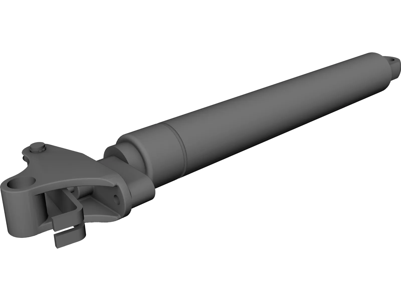 Gas Spring 3D Model main preview