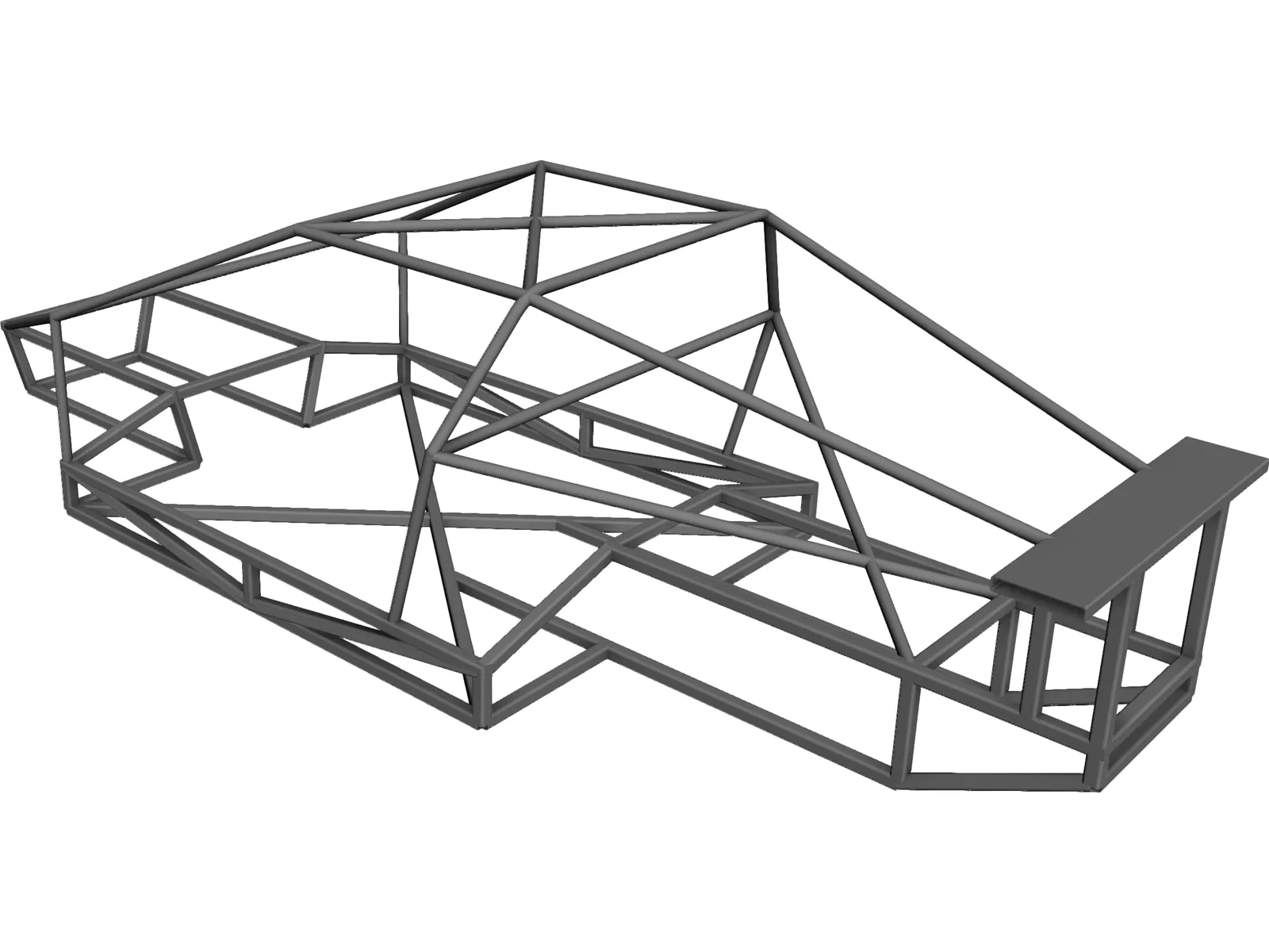 Chassis 3D Model main preview