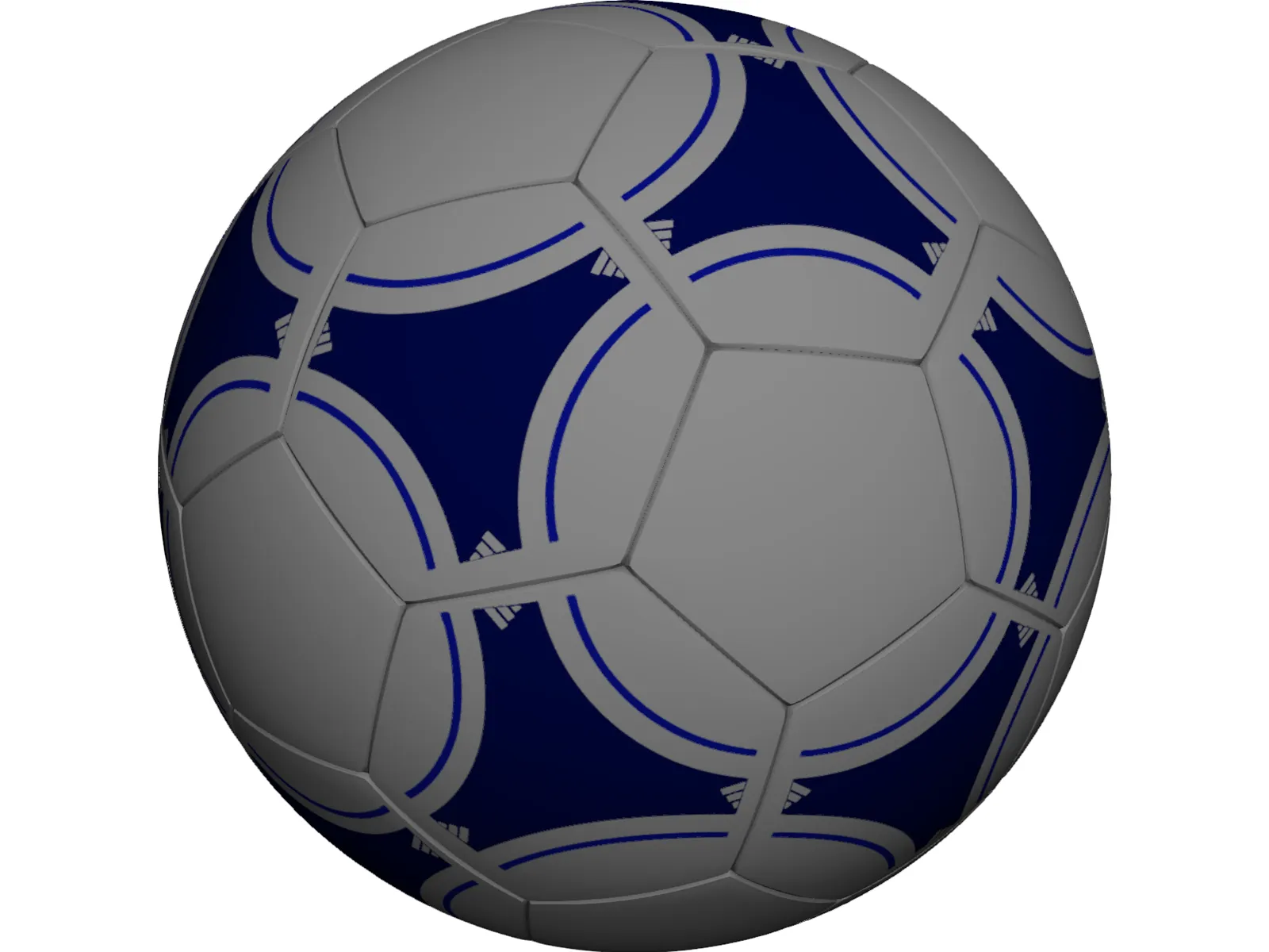 Soccer Ball Adidas (FIFA) 3D Model main preview