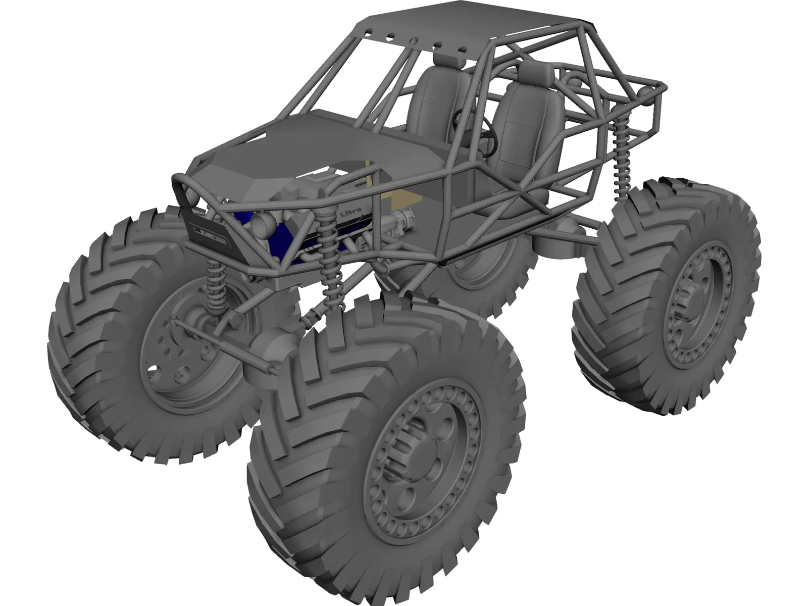 Rock Buggy (2011) 3D Model main preview