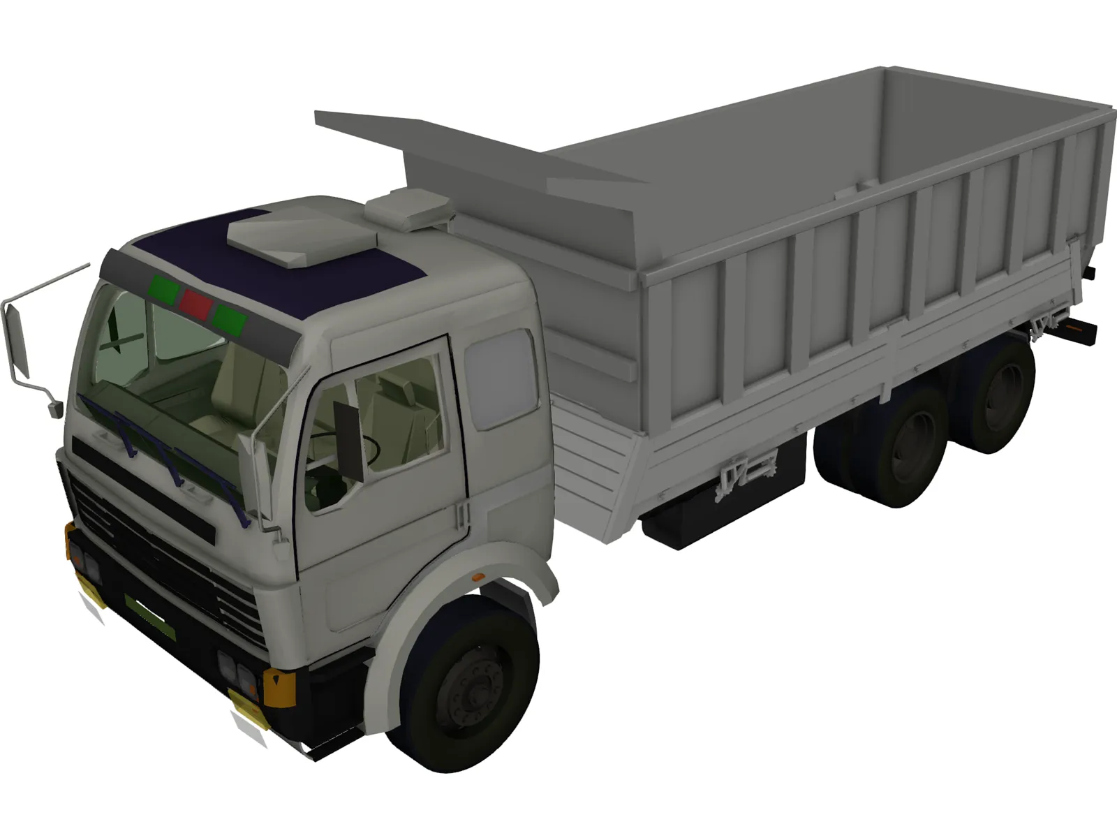 Truck 3D Model main preview