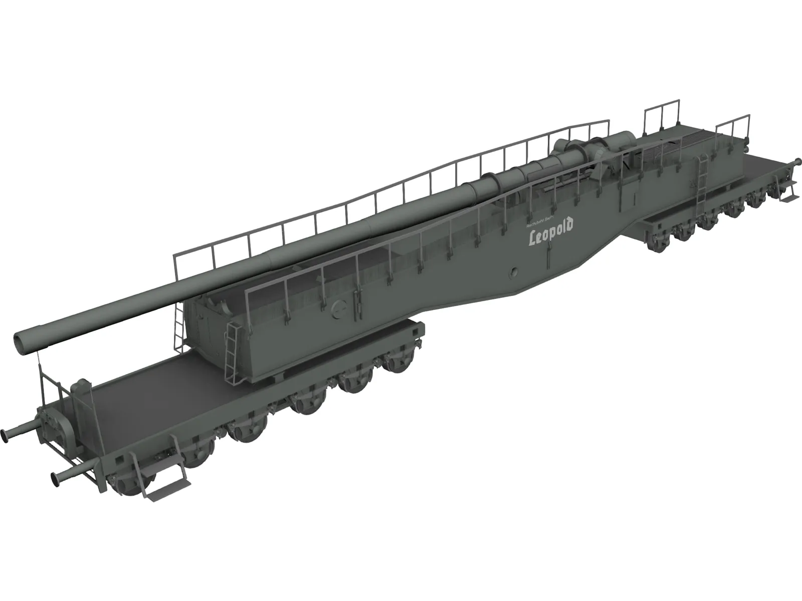 K5 Leopold 3D Model main preview