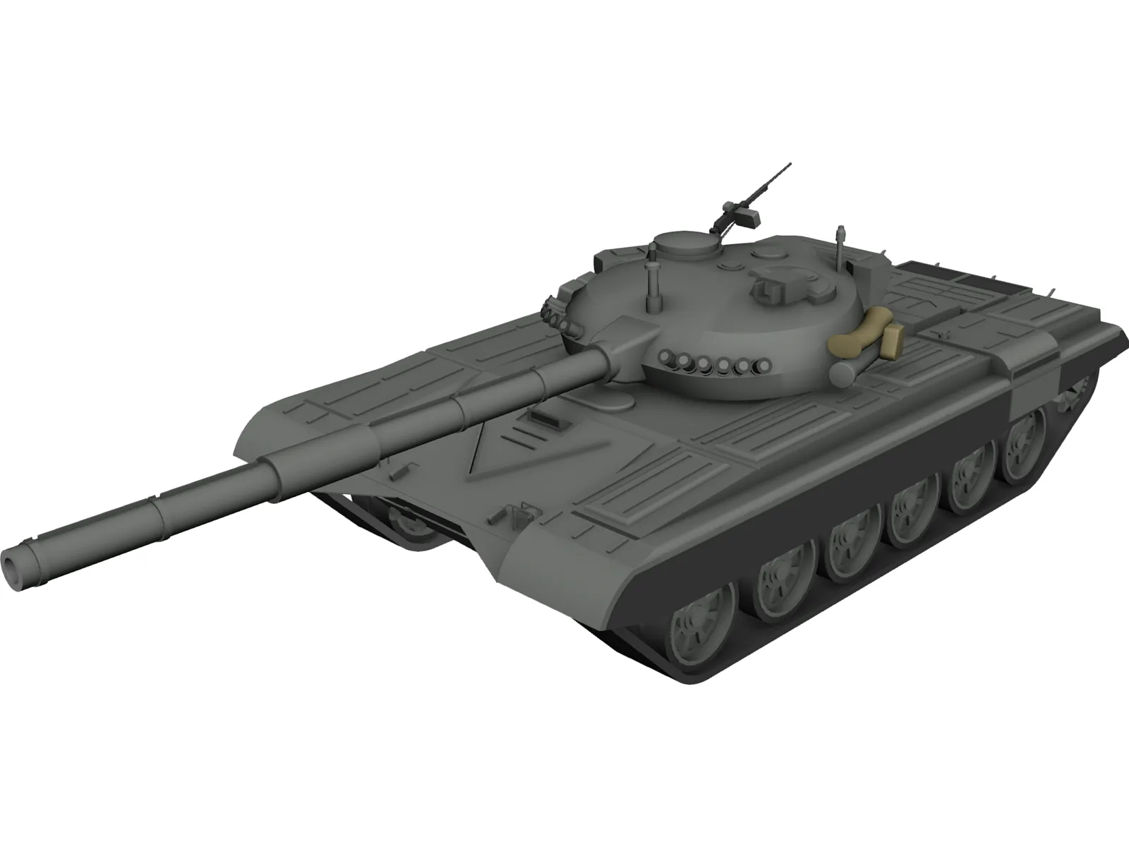 T70 3D Model main preview