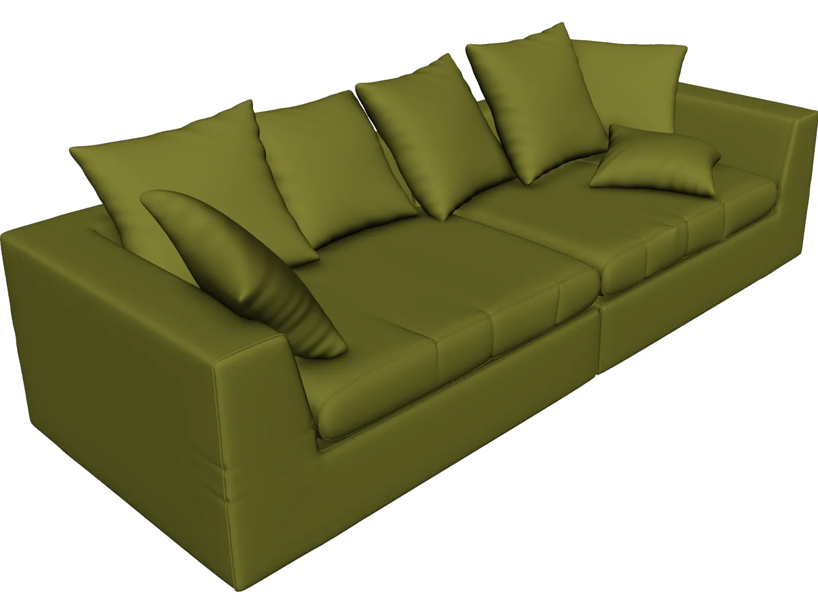 Sofa 3D Model main preview