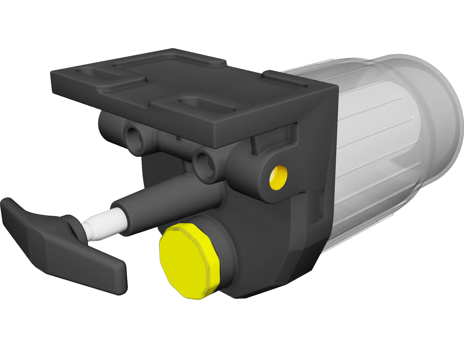 Pump ILC Hydraulic Manual 3D Model main preview