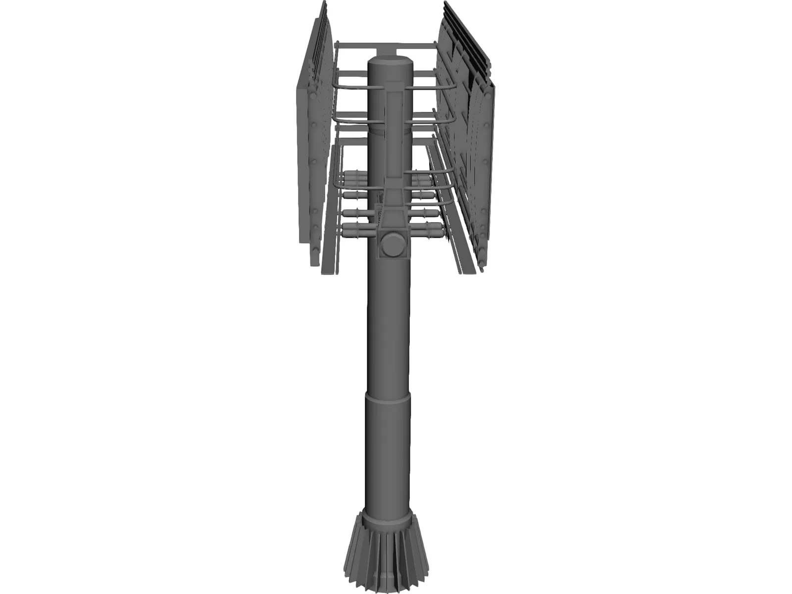Led Screen Led Air 3D Model main preview