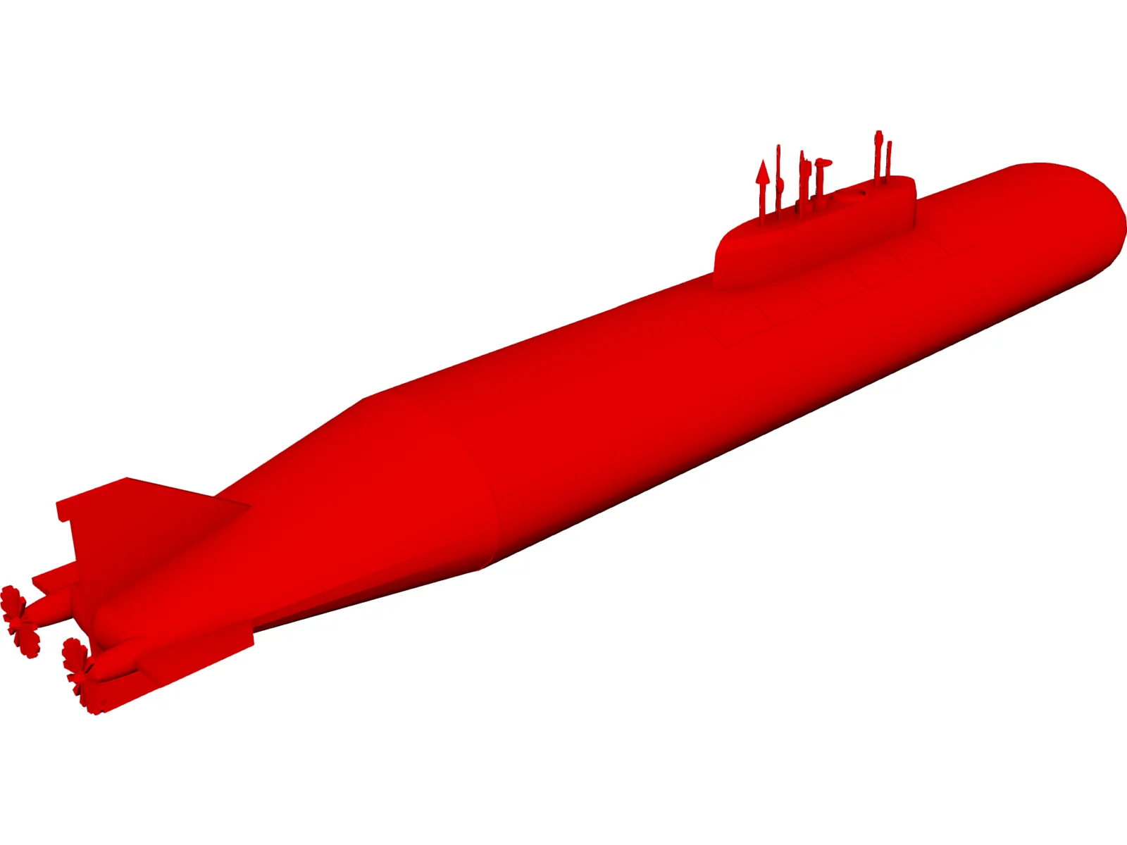 Princeton Shape Benchmark Model 1466 3D Model main preview