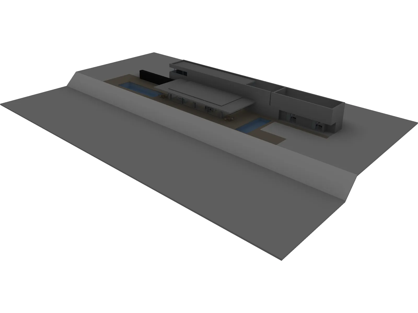 House 3D Model main preview