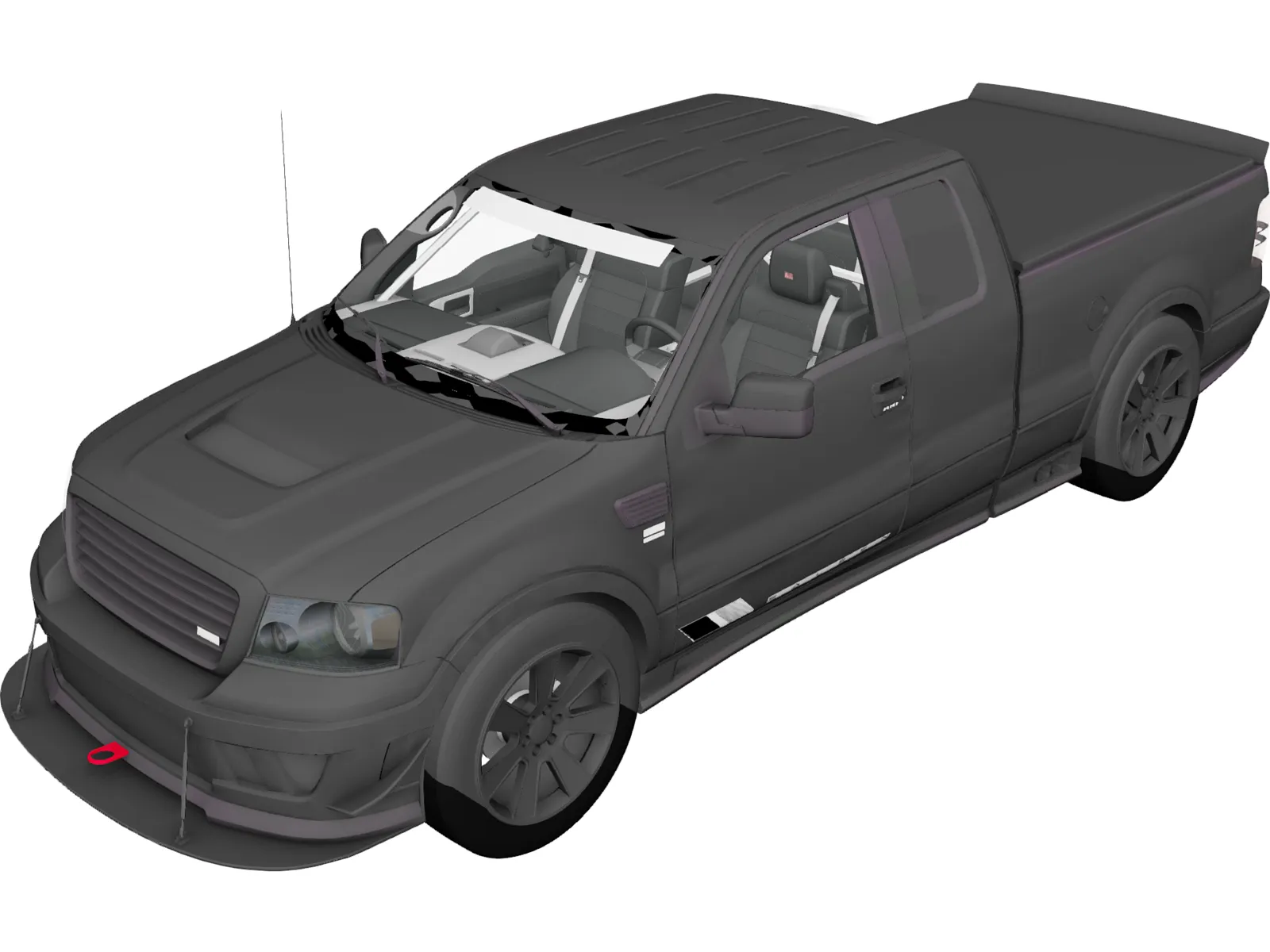 Saleen S331 Supercab (2008) 3D Model main preview