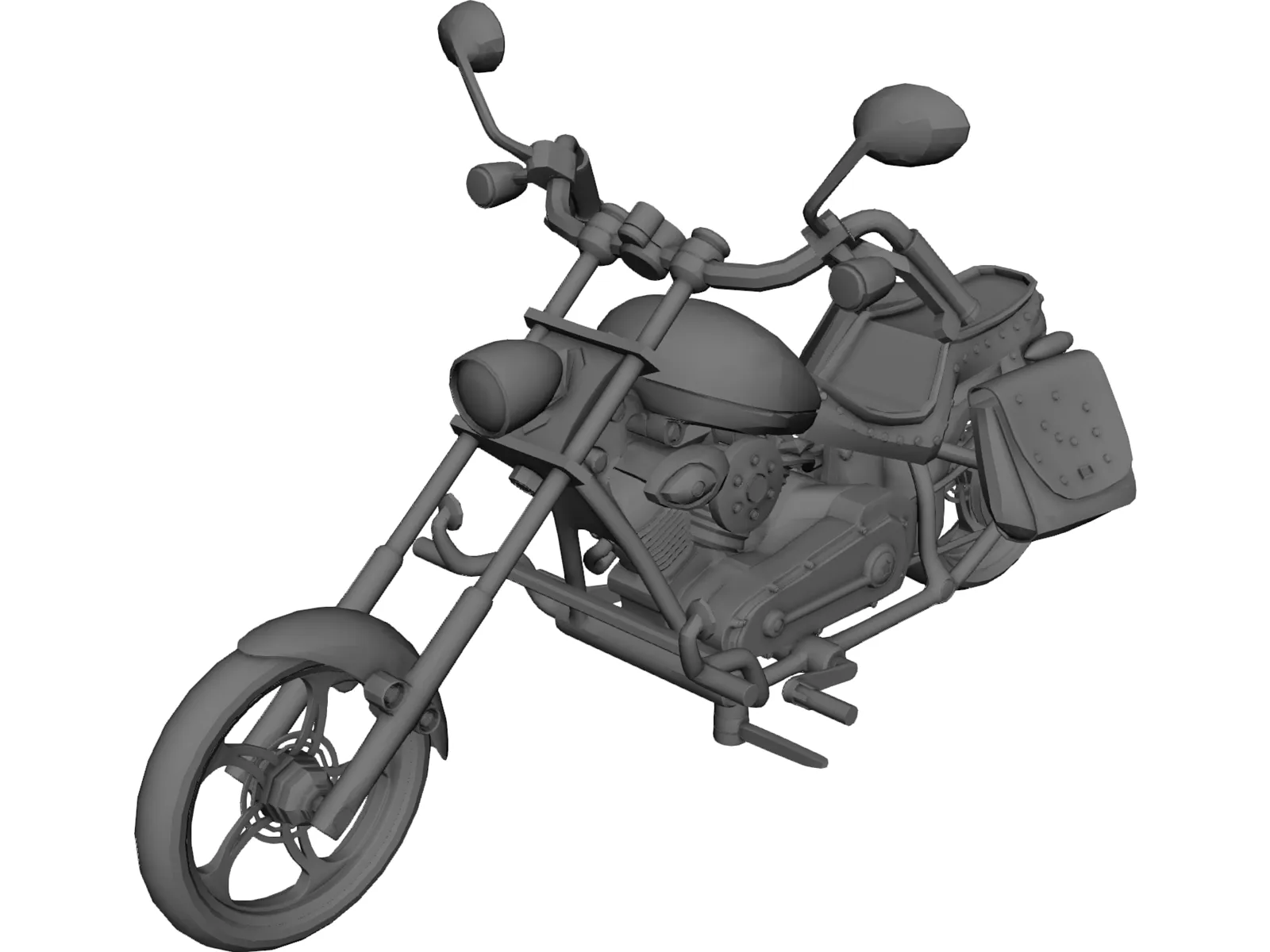 Harley-Davidson 3D Model main preview