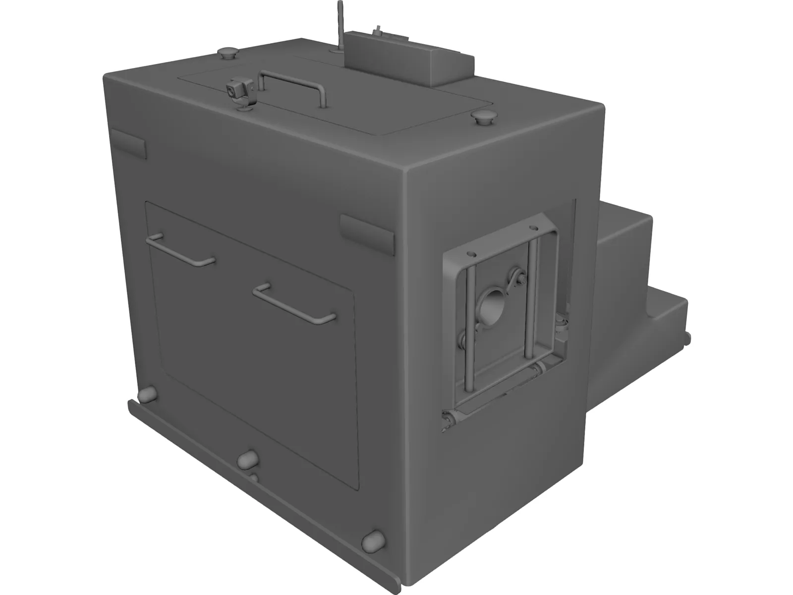 AGV 3D Model main preview
