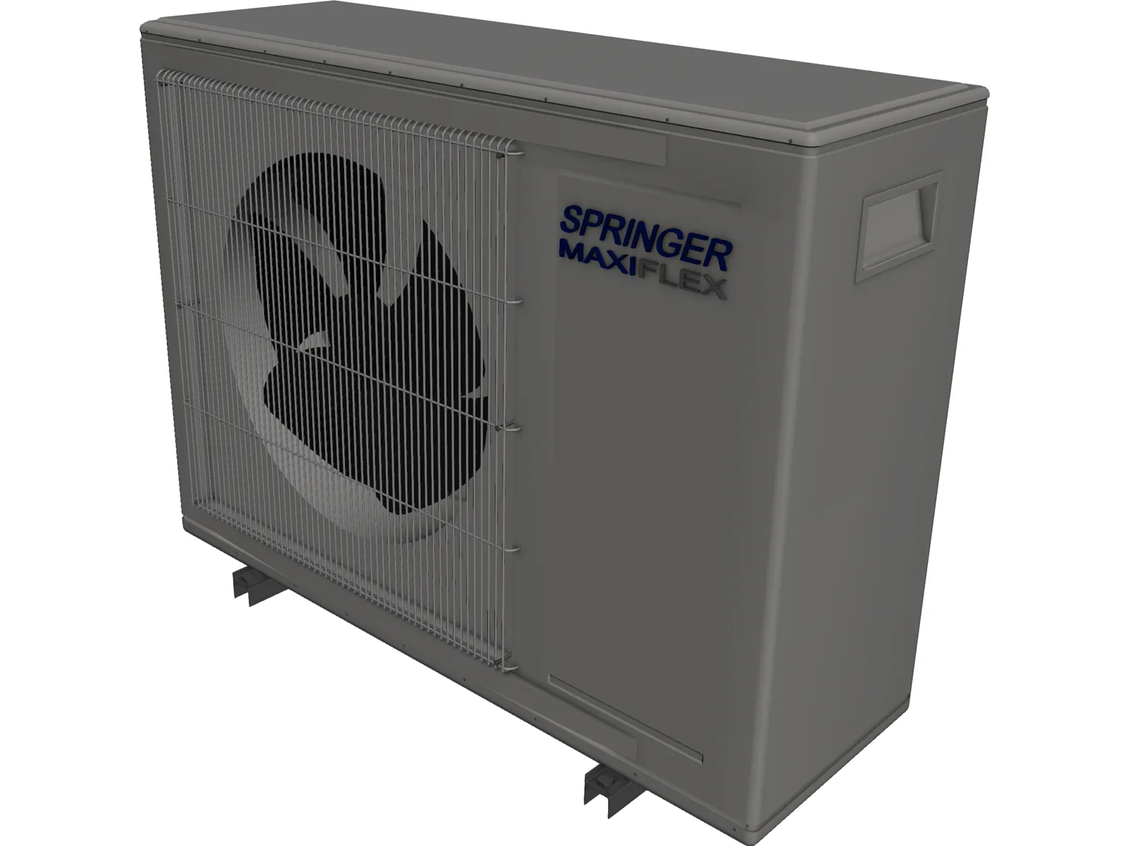 Air Conditioner 3D Model main preview