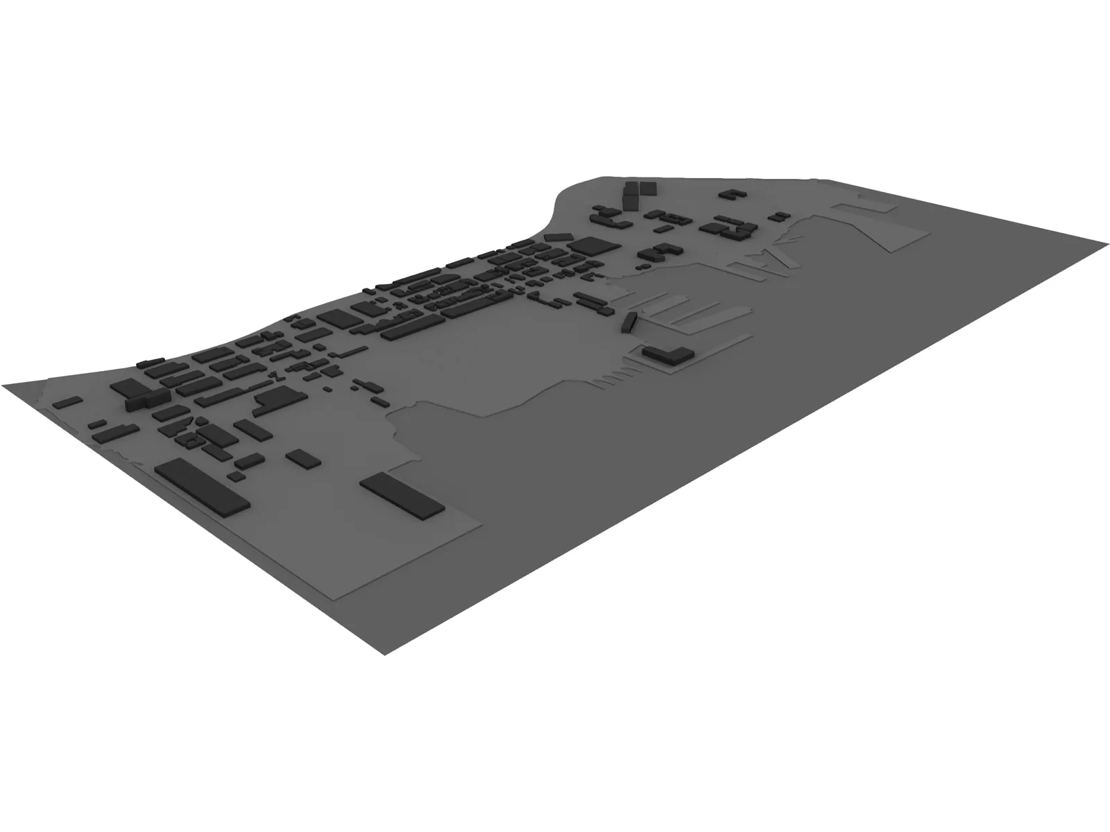 San Francisco Bay 3D Model main preview