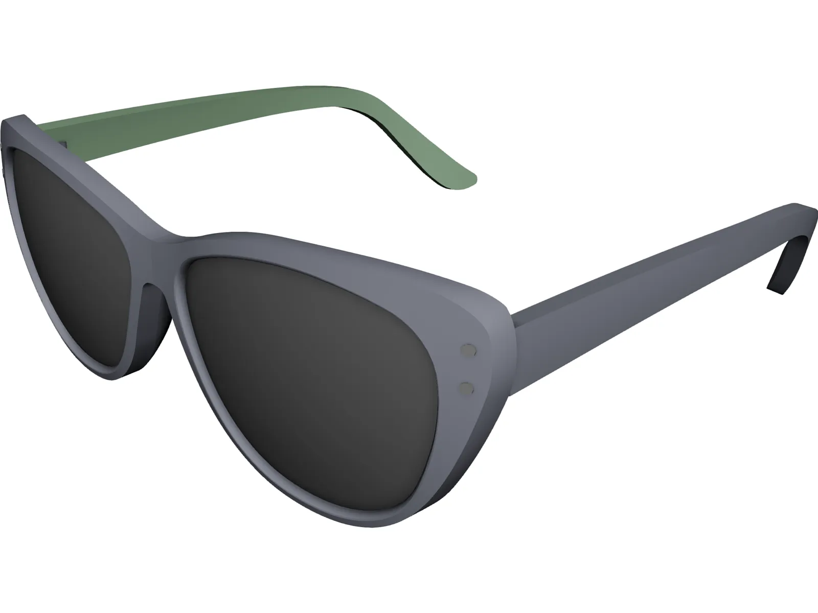 Glasses 3D Model main preview
