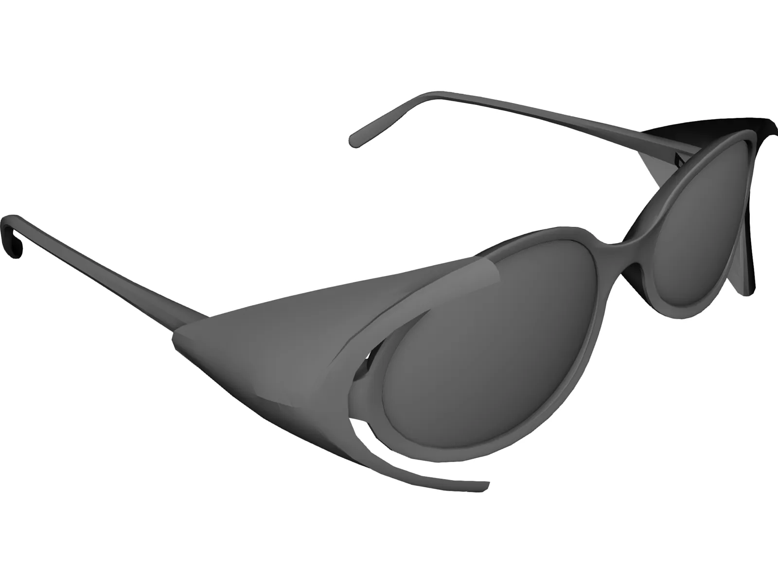 Sunglasses Skiglasses 3D Model main preview