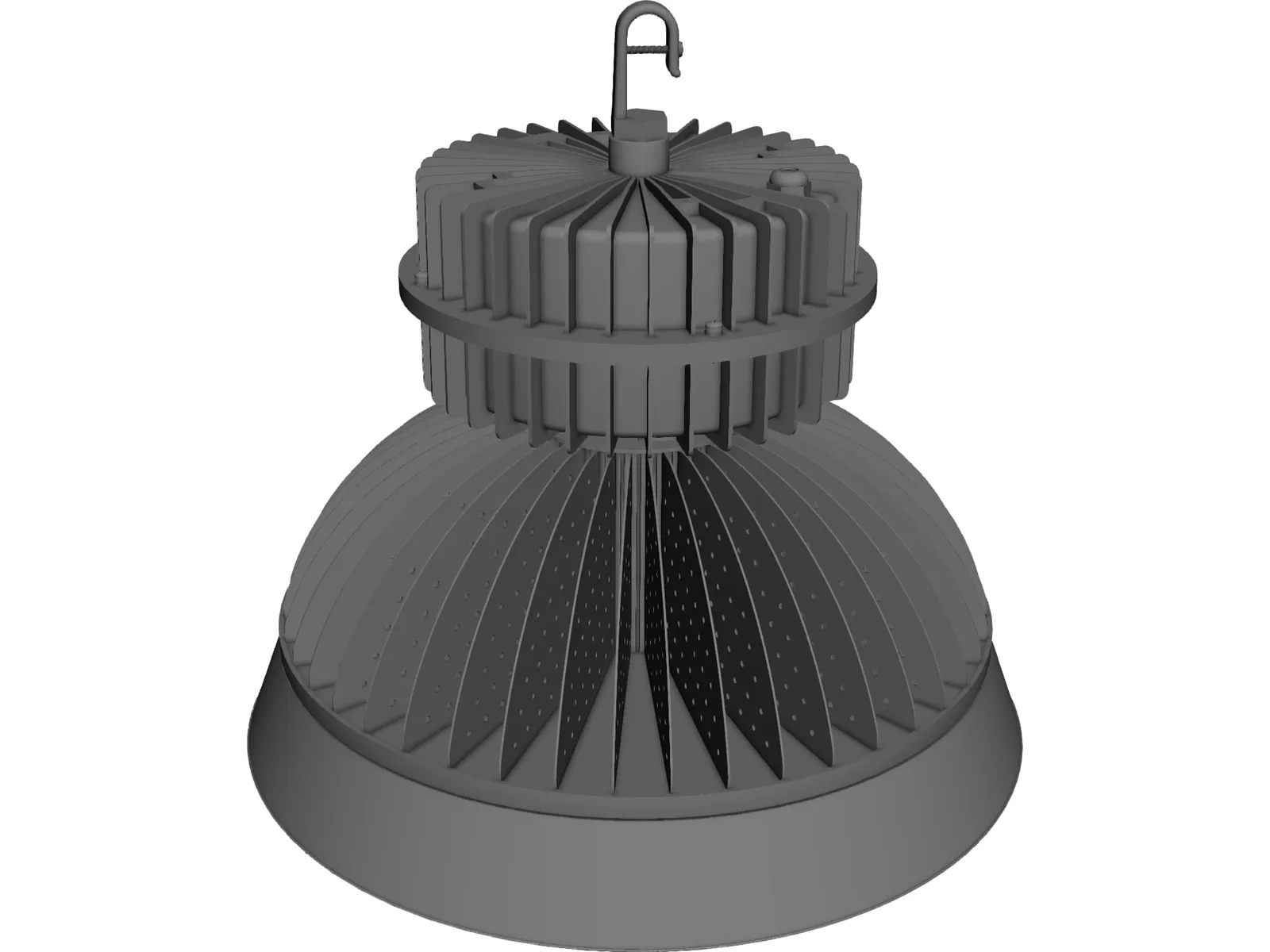 High Bay LED Light 3D Model main preview