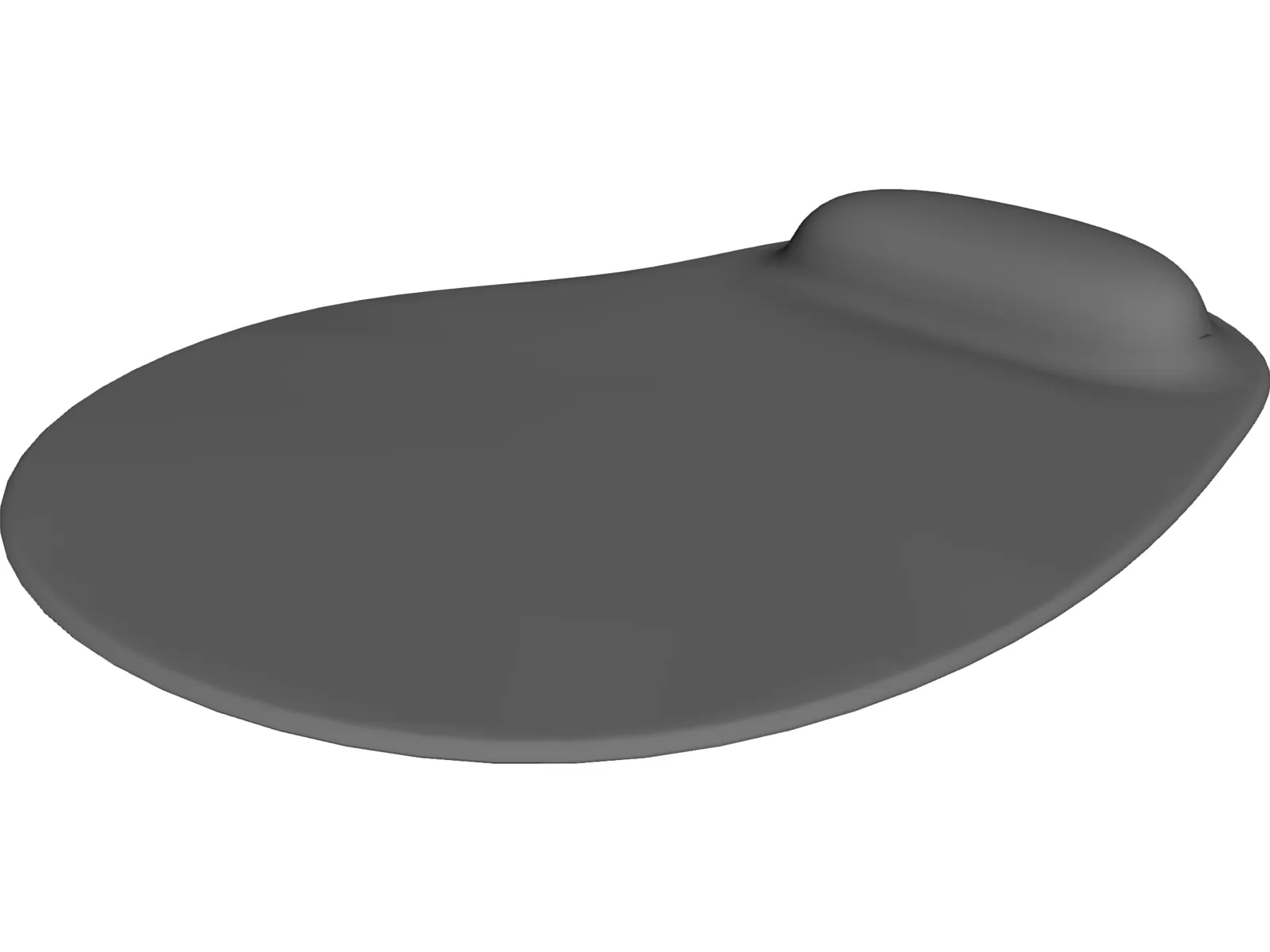 Mouse Pad 3D Model main preview