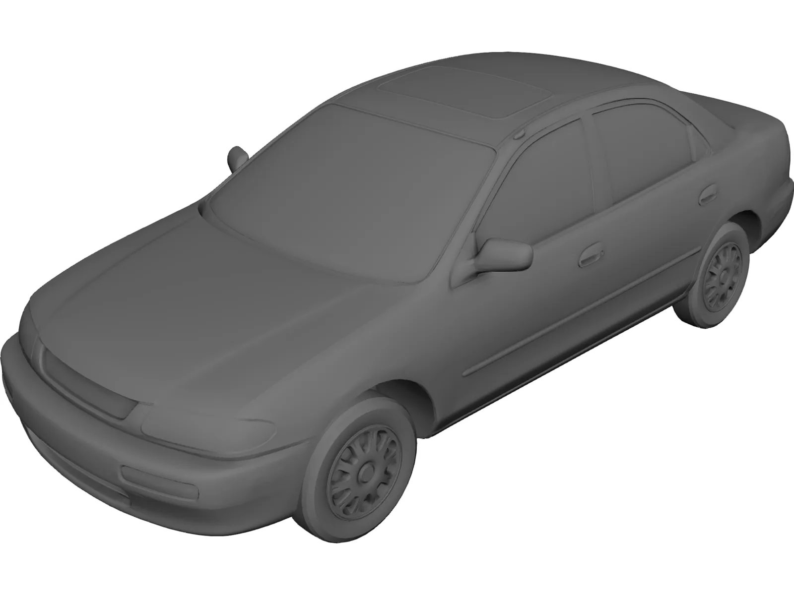 Proton (1995) 3D Model main preview