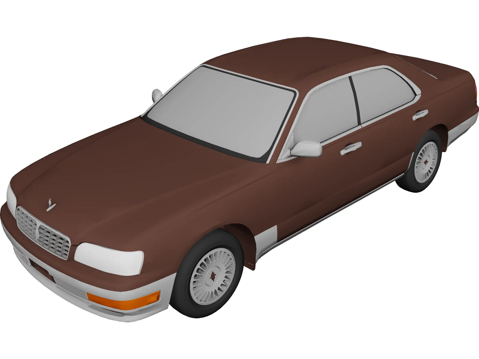 Toyota Cedric (1996) 3D Model main preview