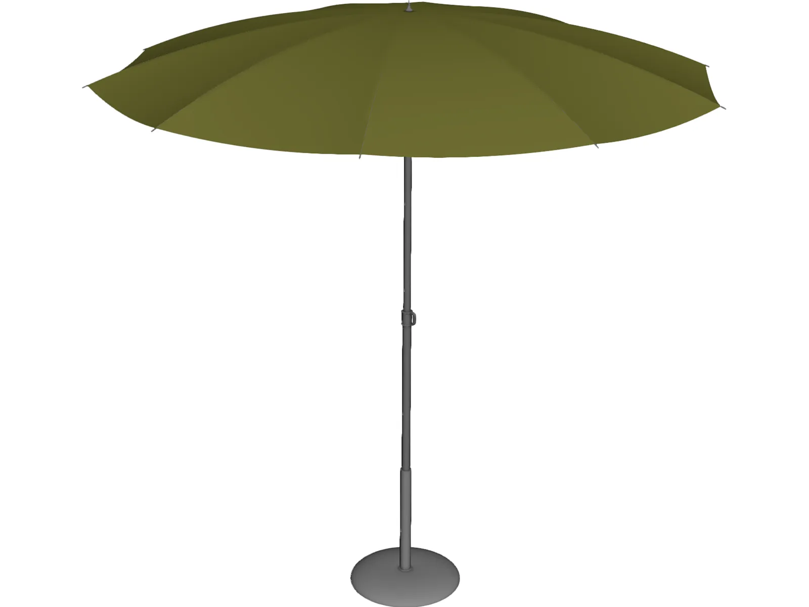 Parasol 3D Model main preview
