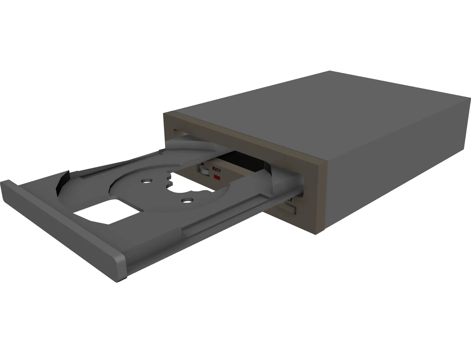 CD-ROM 3D Model main preview