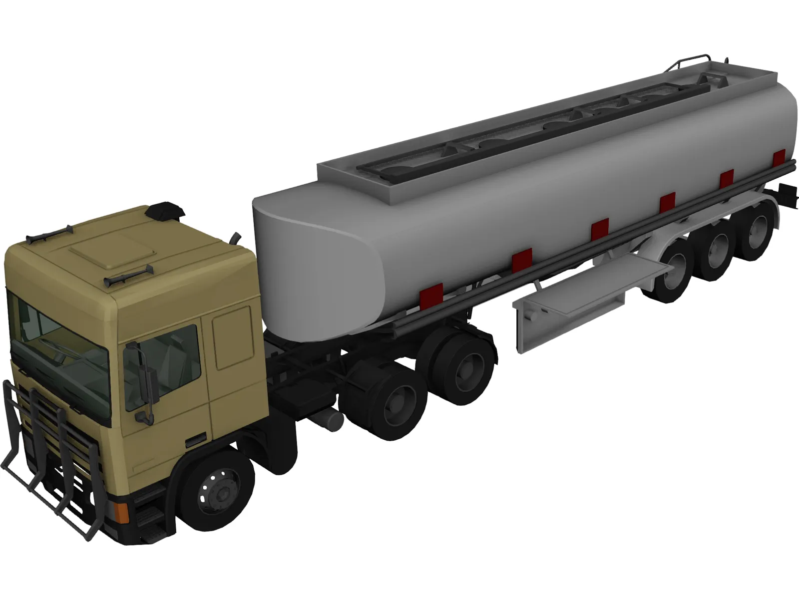 Fuel Tank 3D Model main preview