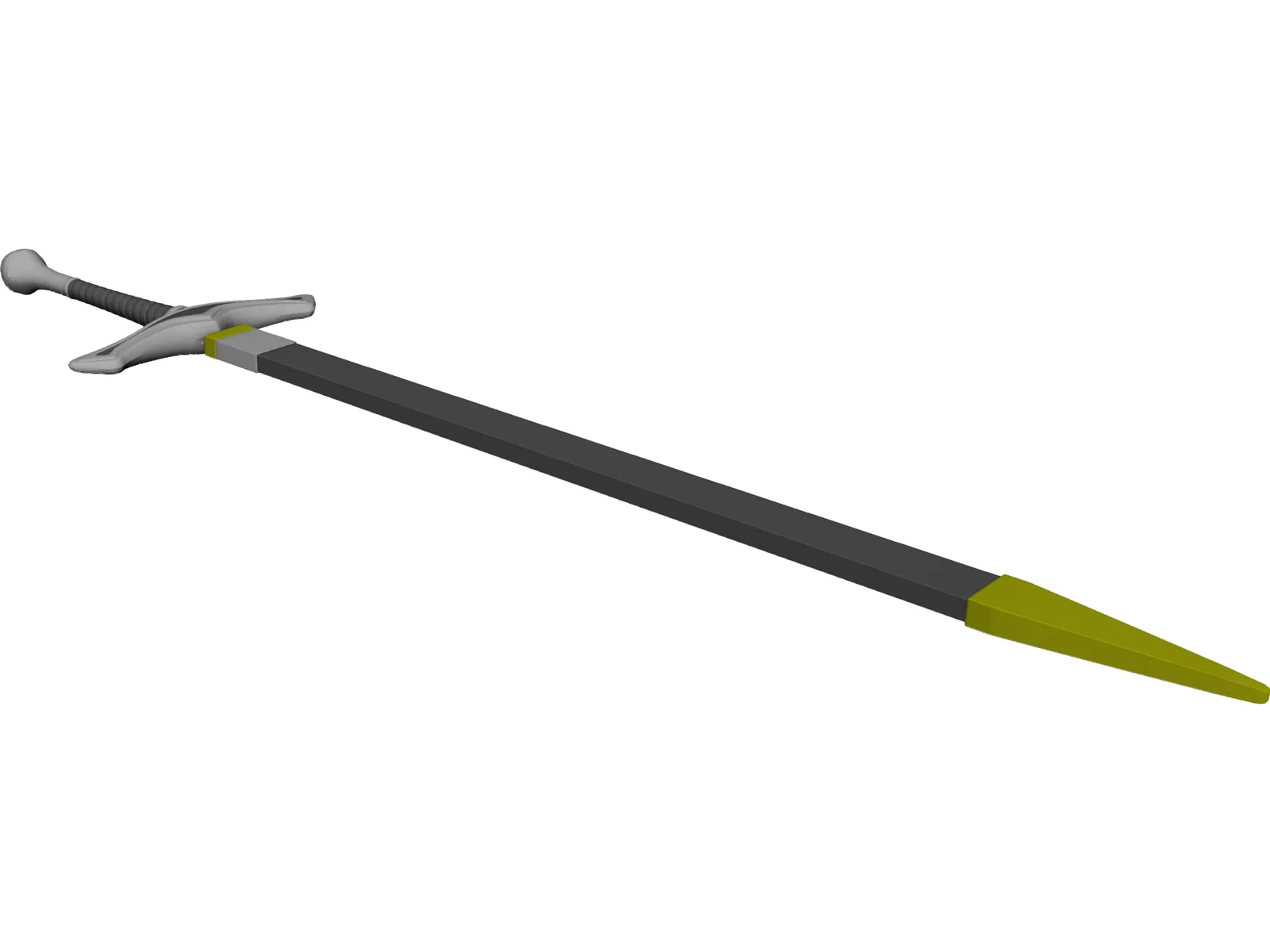 Sword RS 3D Model main preview
