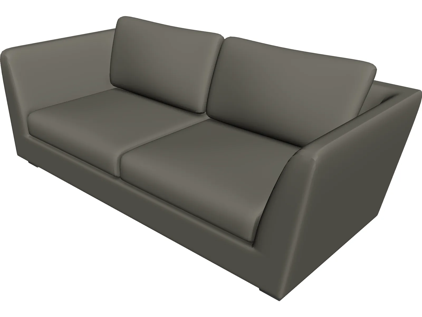 Sofa Arcano Italian 3D Model main preview
