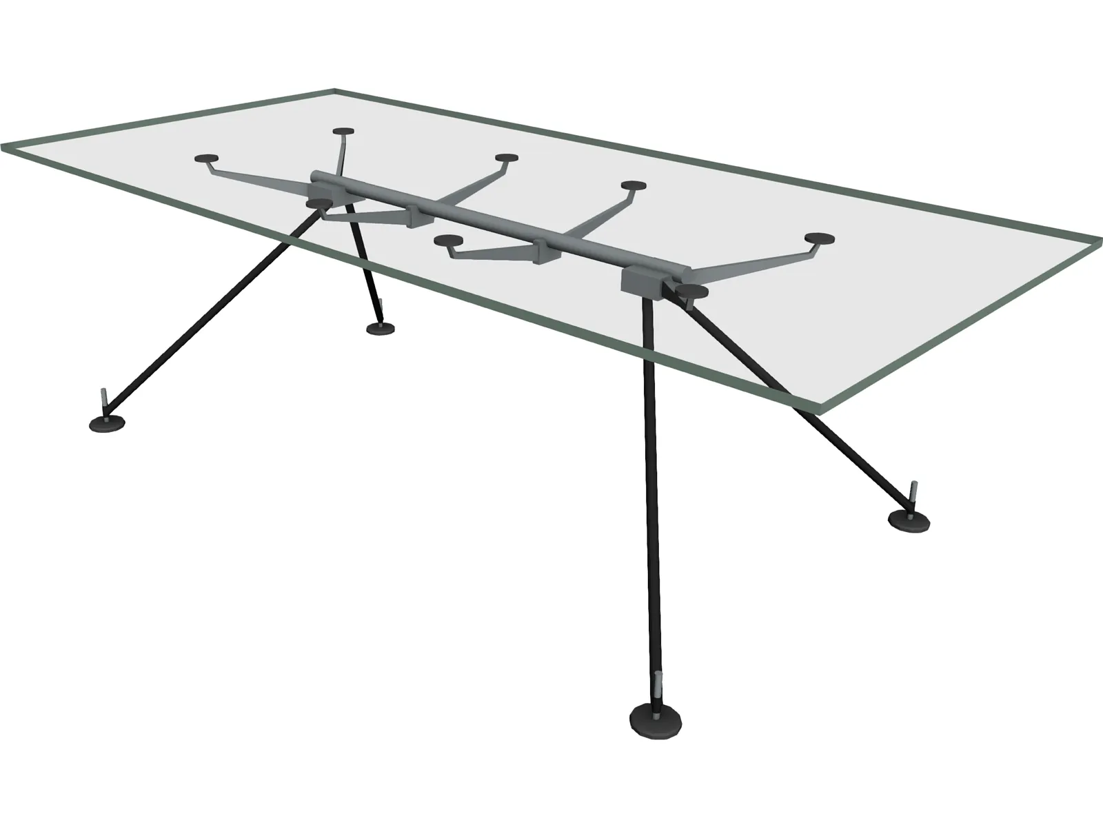 Table Norman Foster 3D Model main preview