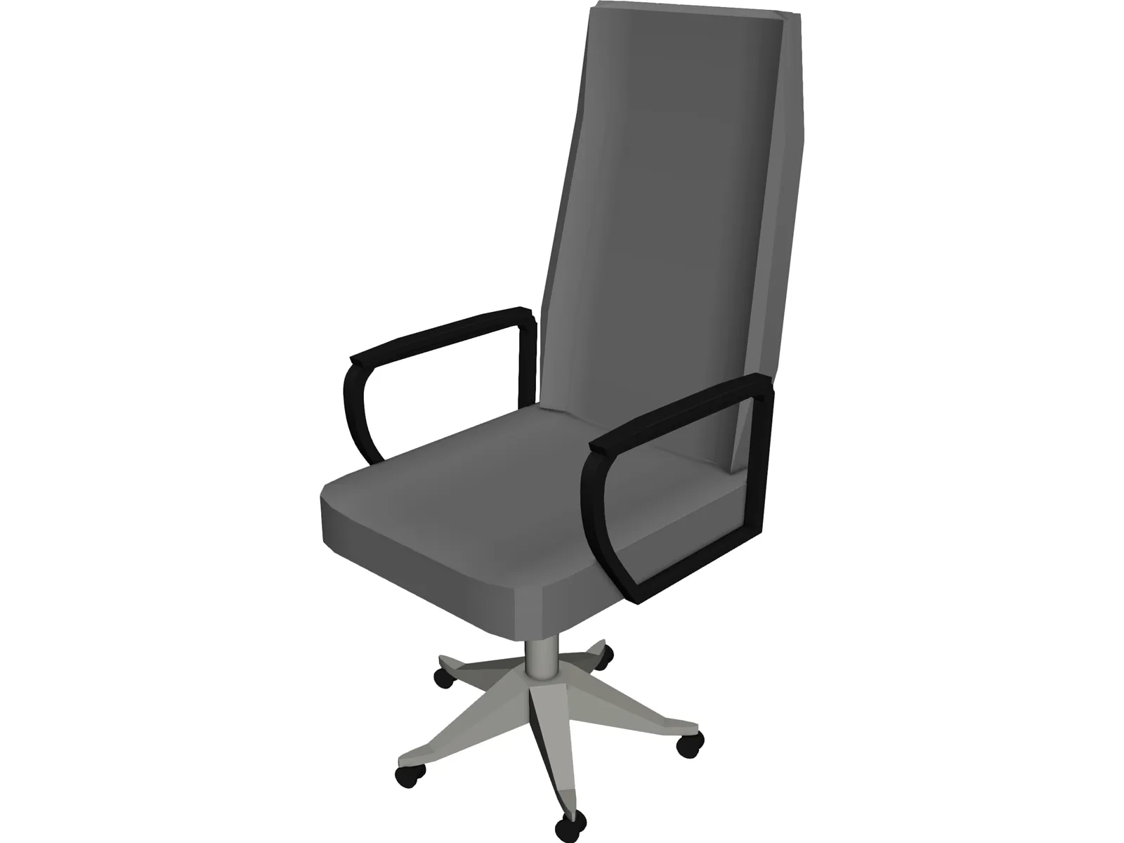 Chair Office 3D Model main preview