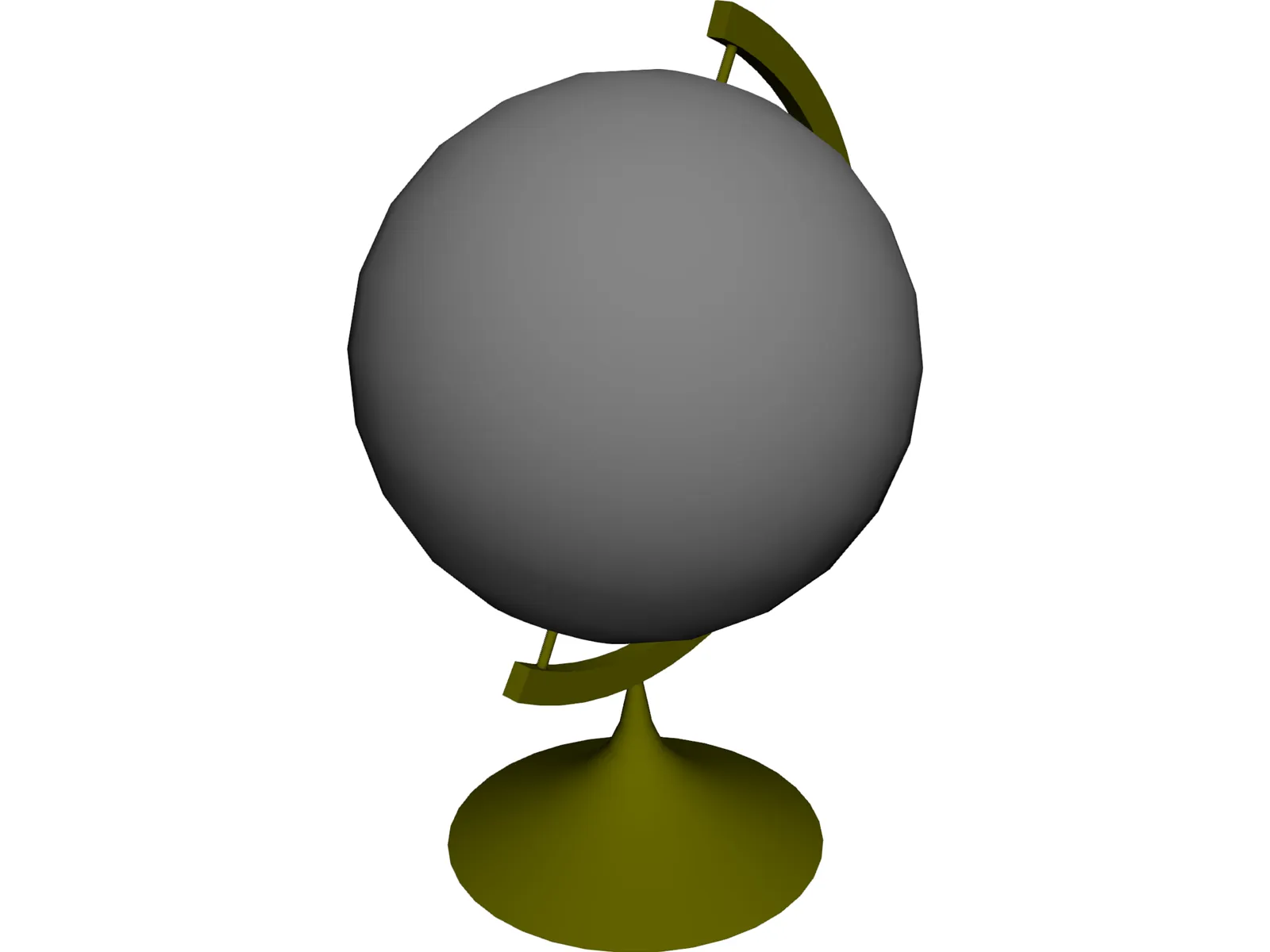 Golden Globe 3D Model main preview