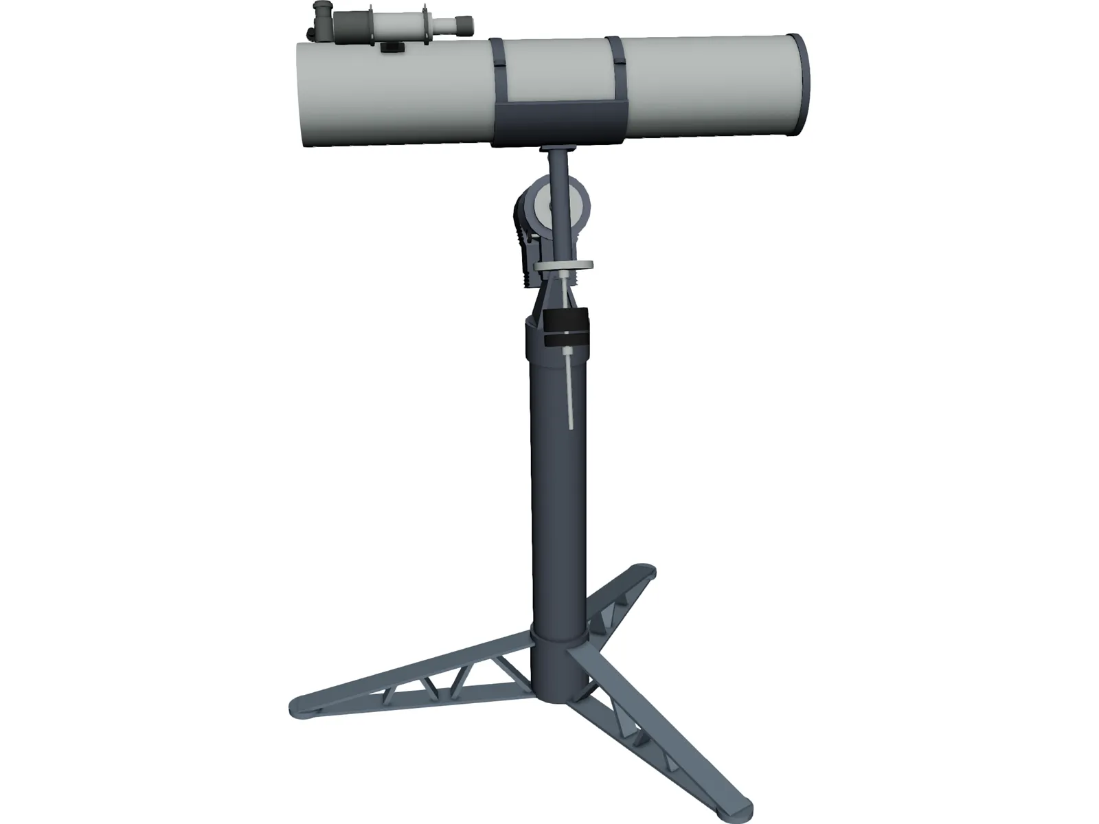 Telescope 3D Model main preview
