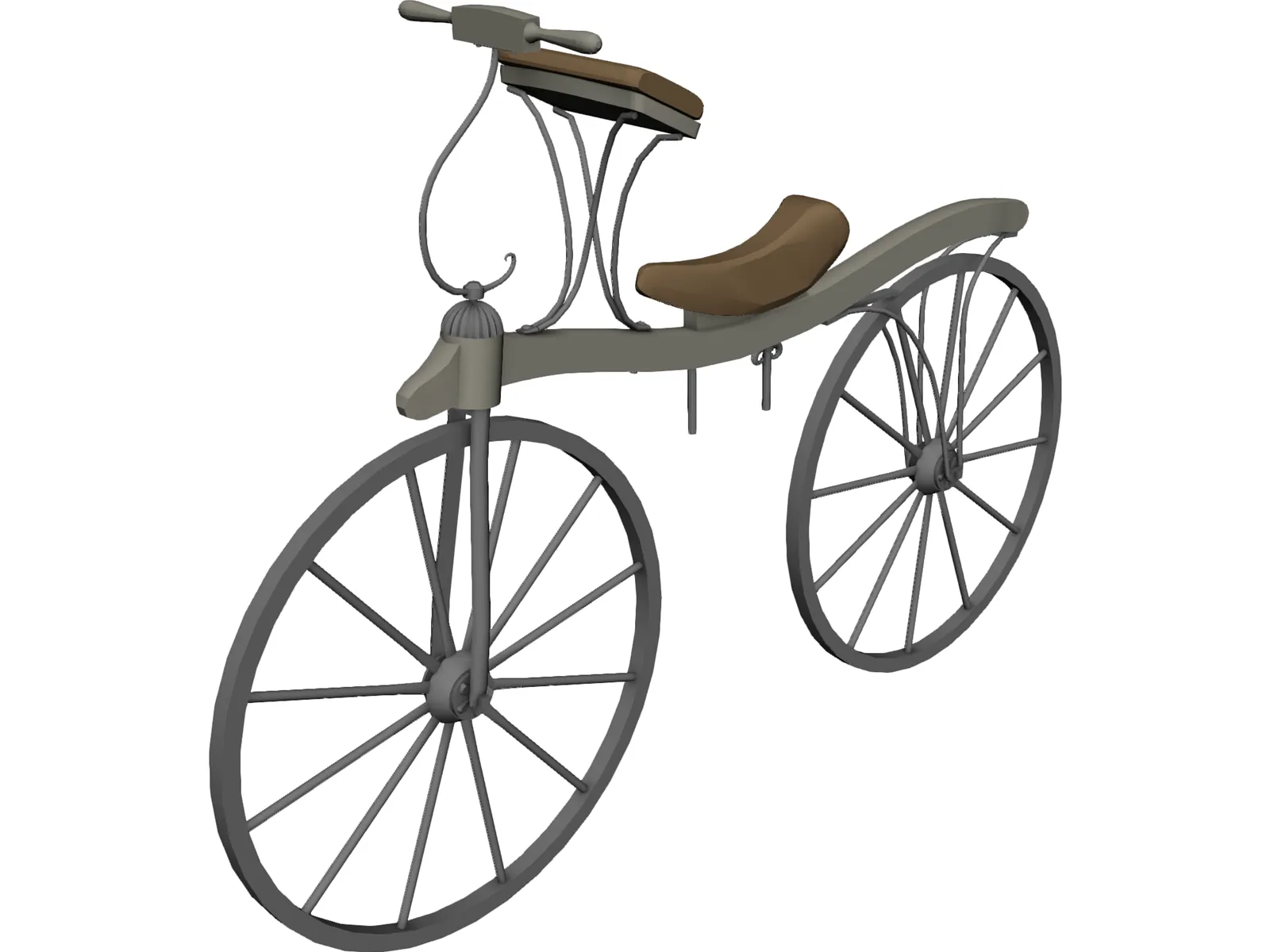 Bicycle Dennis Johnson 3D Model main preview