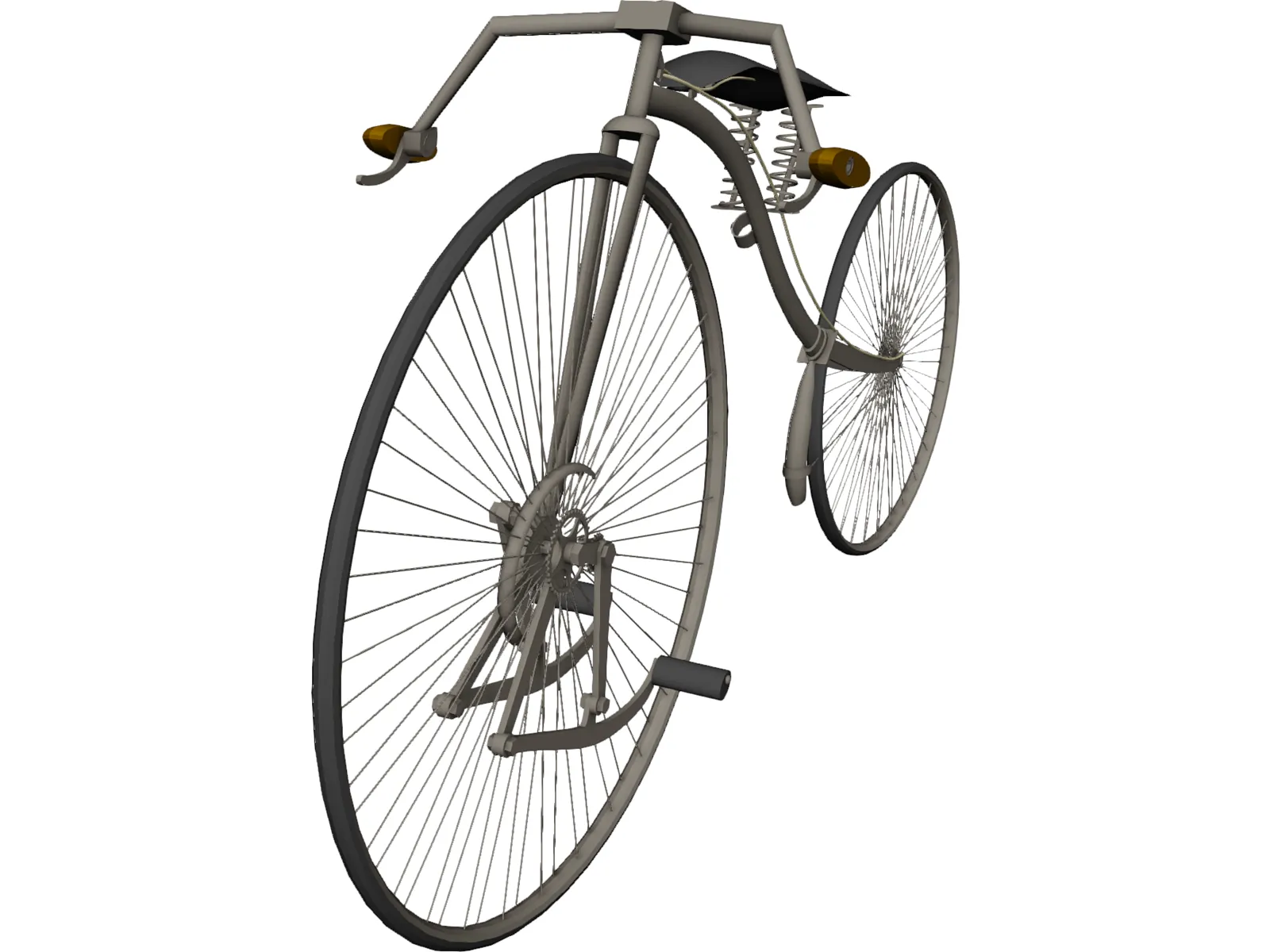 Bicycle Facile 3D Model main preview