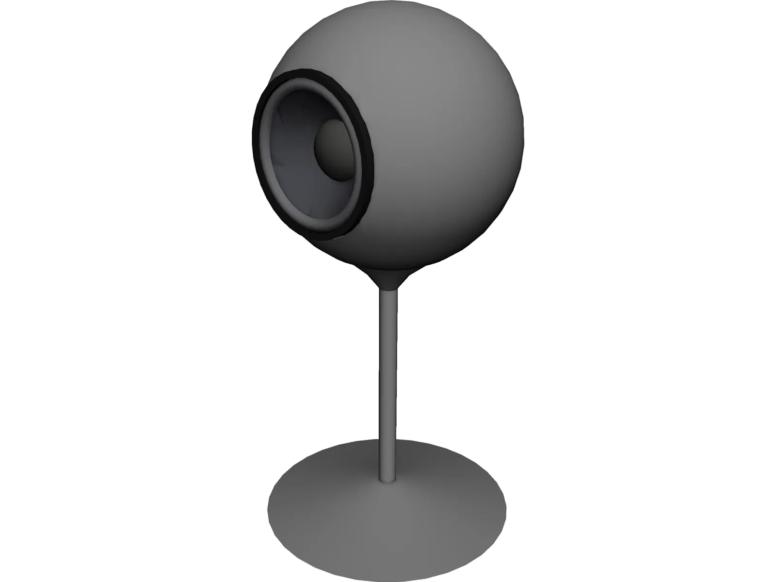 Speaker 3D Model main preview