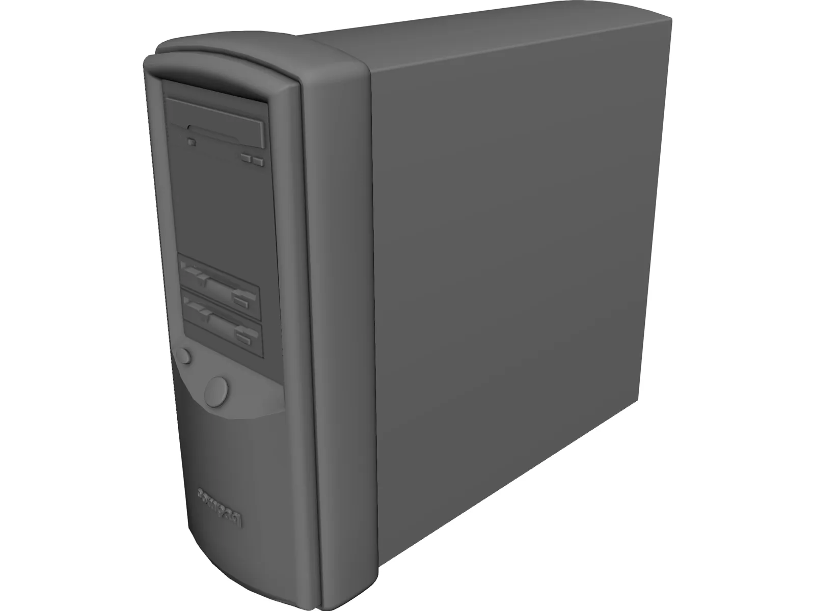 Computer Compaq 3D Model main preview
