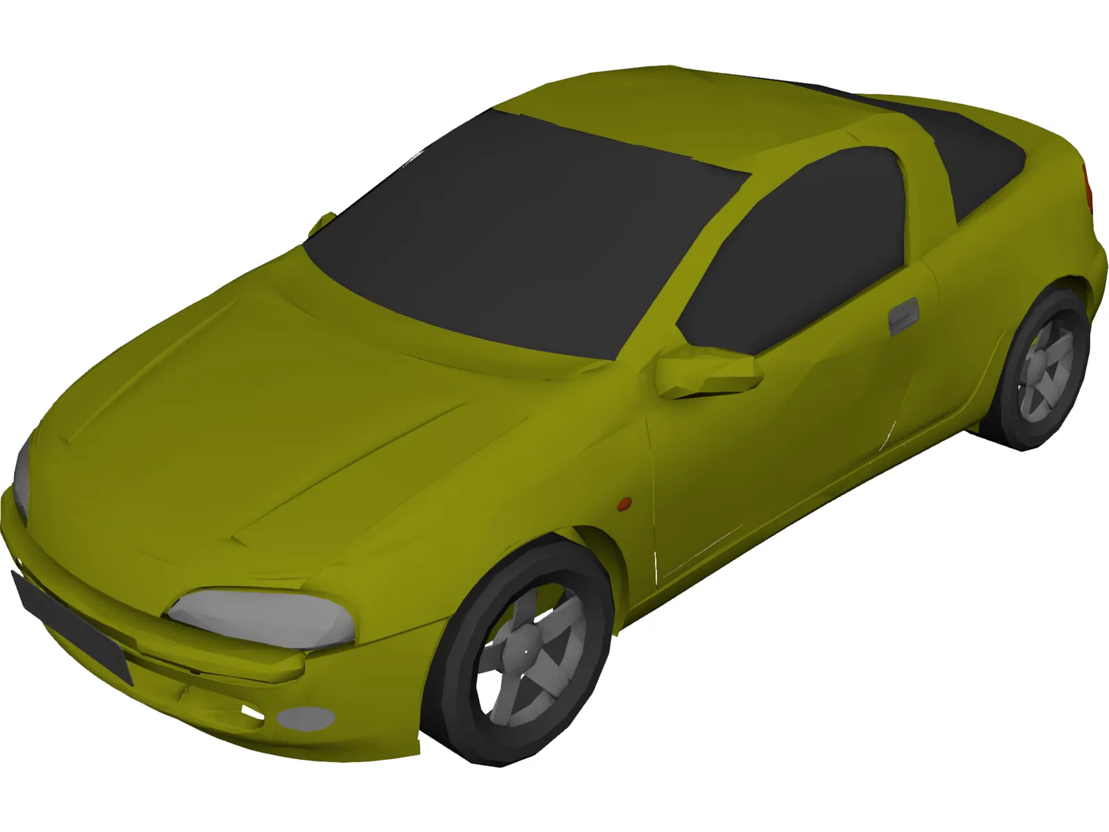 Opel Tigra (1997) 3D Model main preview