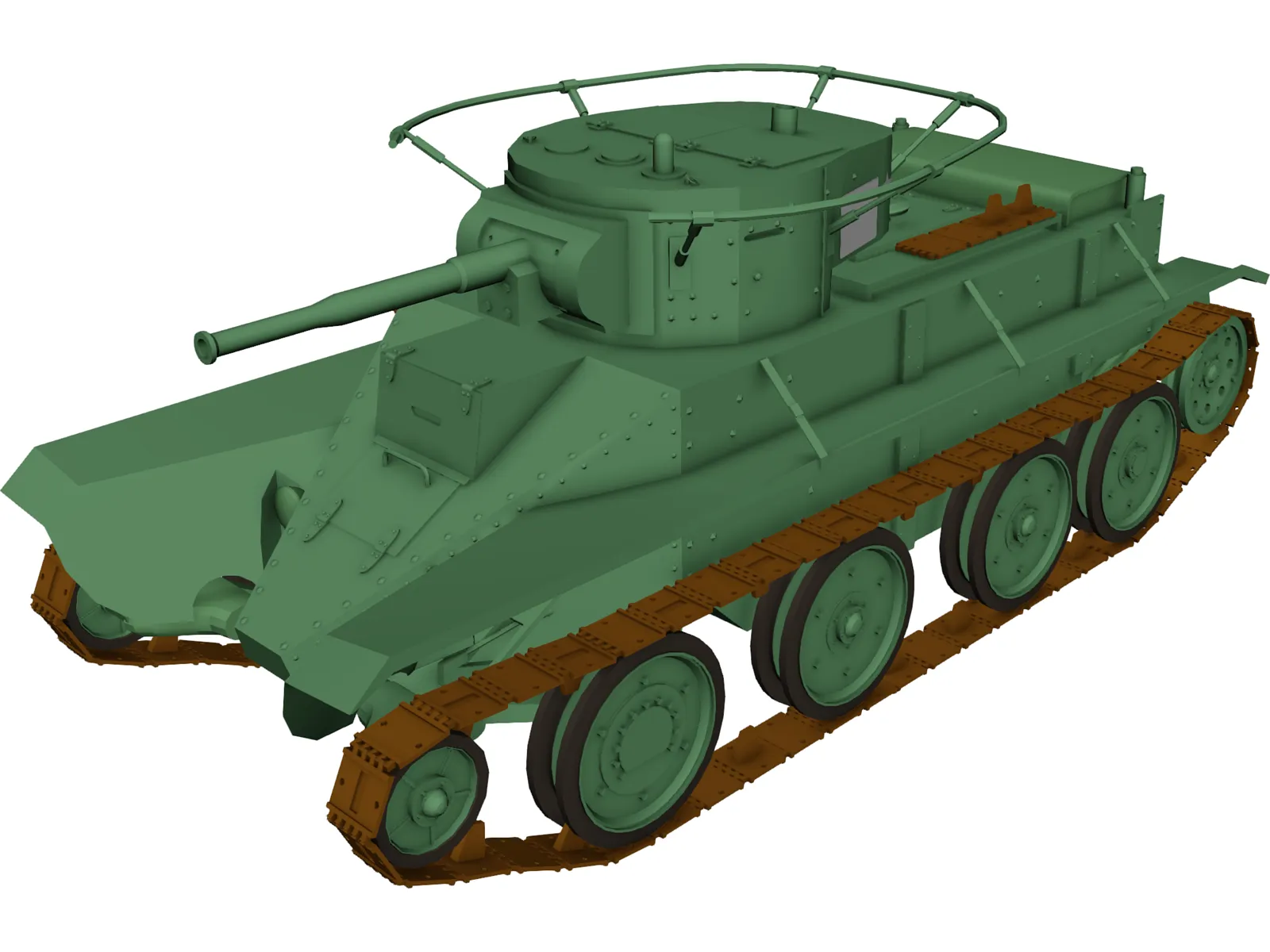 BT-5 3D Model main preview