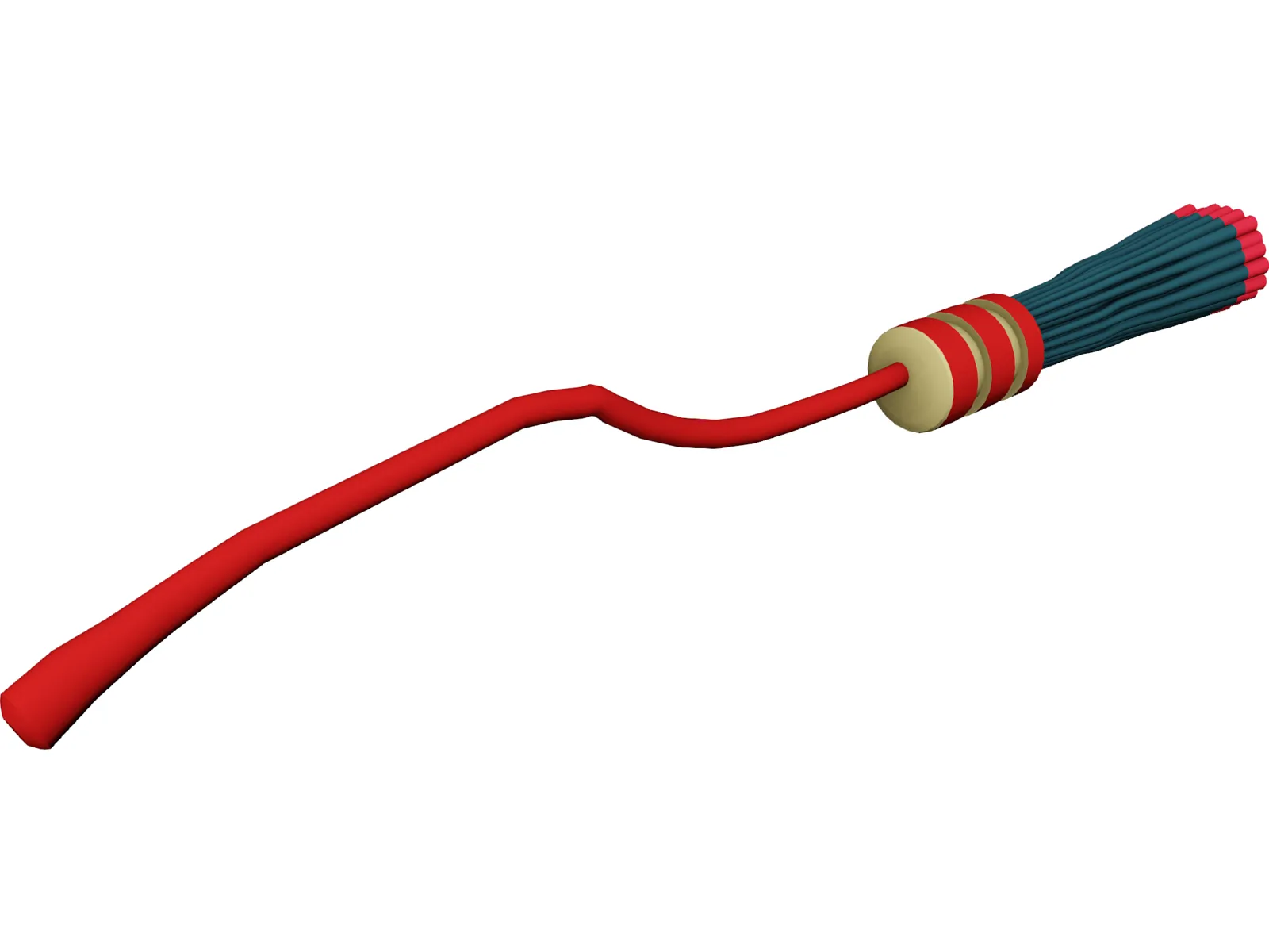 Harry Potter Nimbus 2000 3D Model main preview