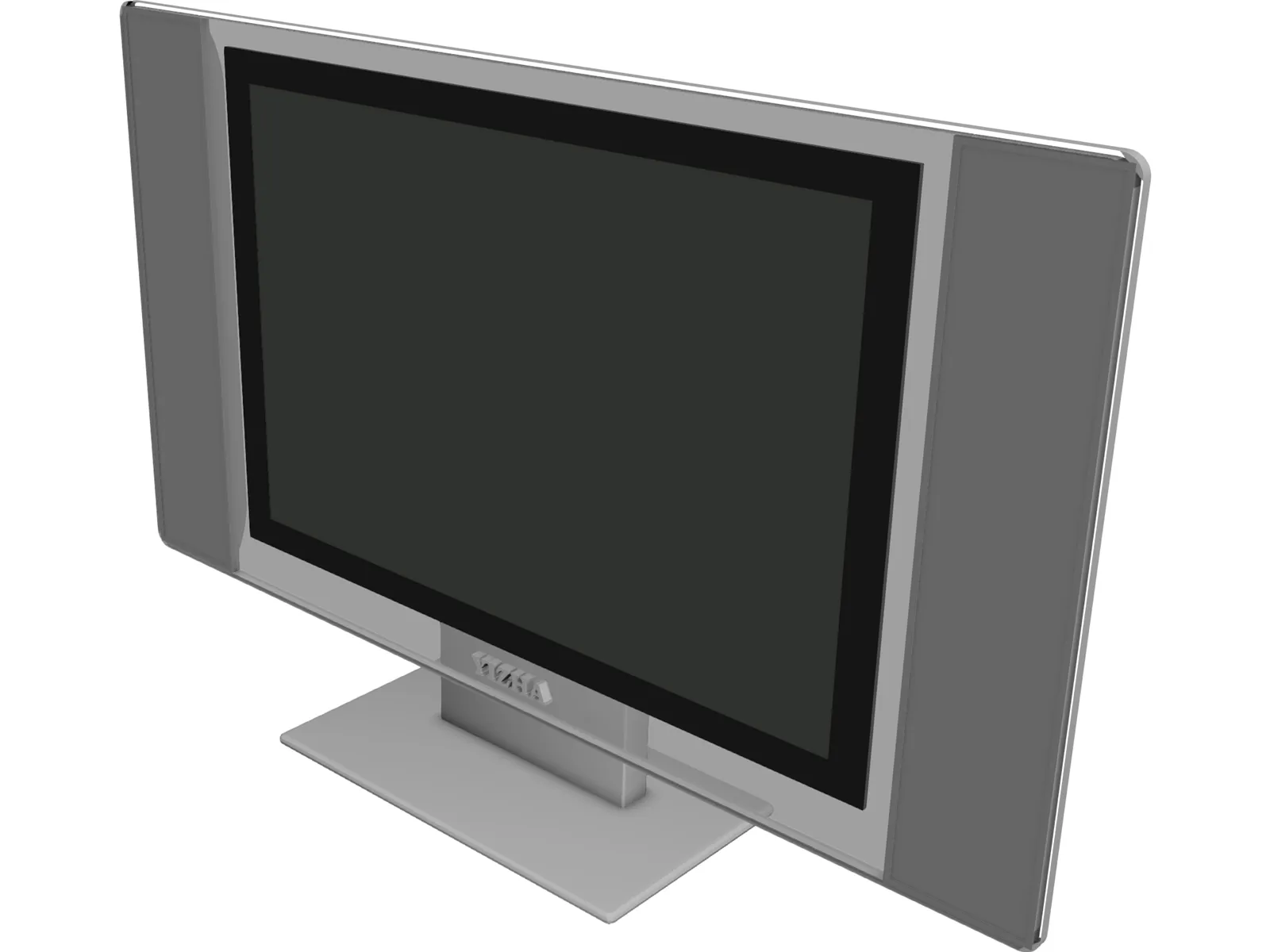 Plasma TV 3D Model main preview