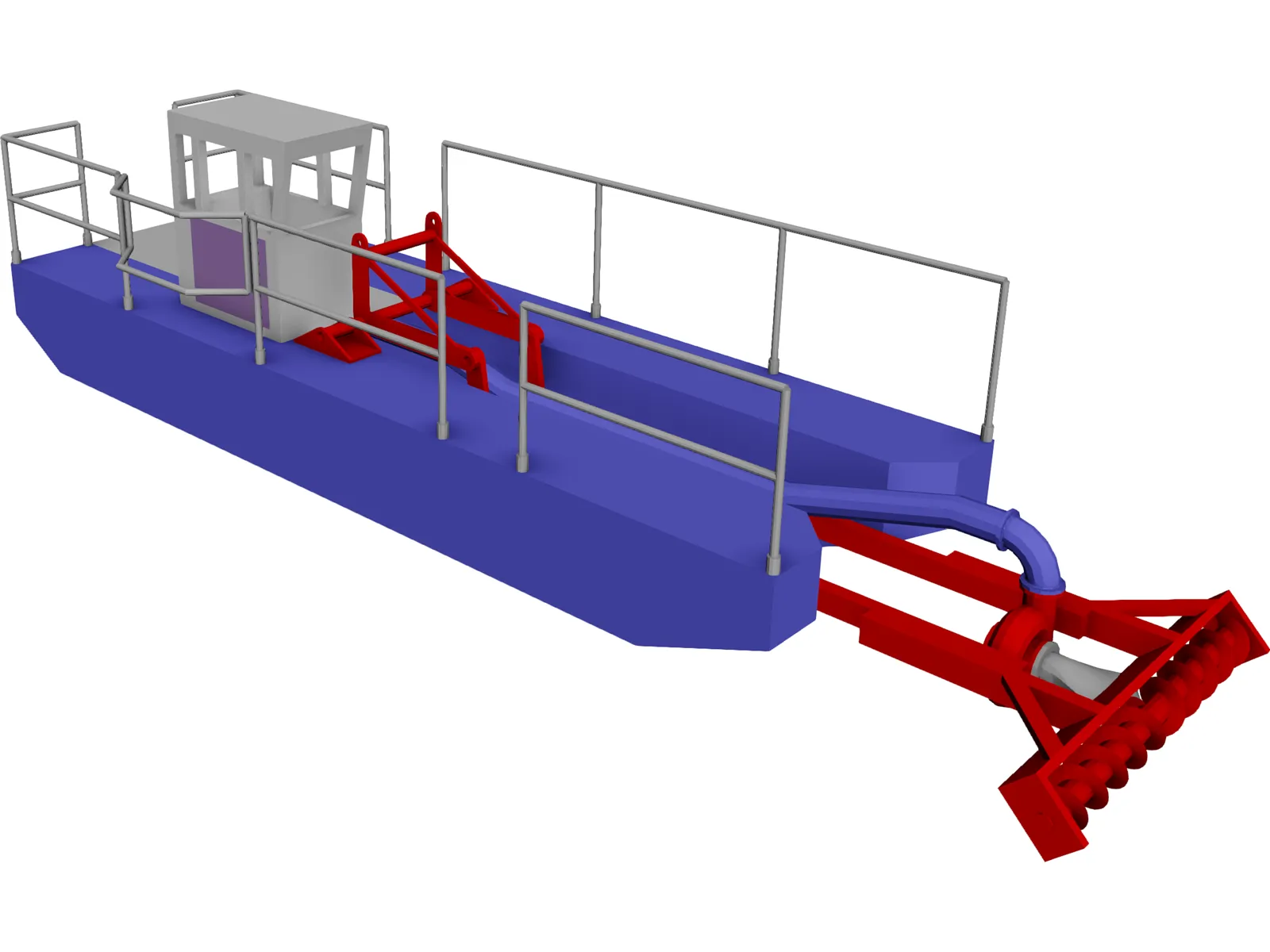 Dredge 3D Model main preview