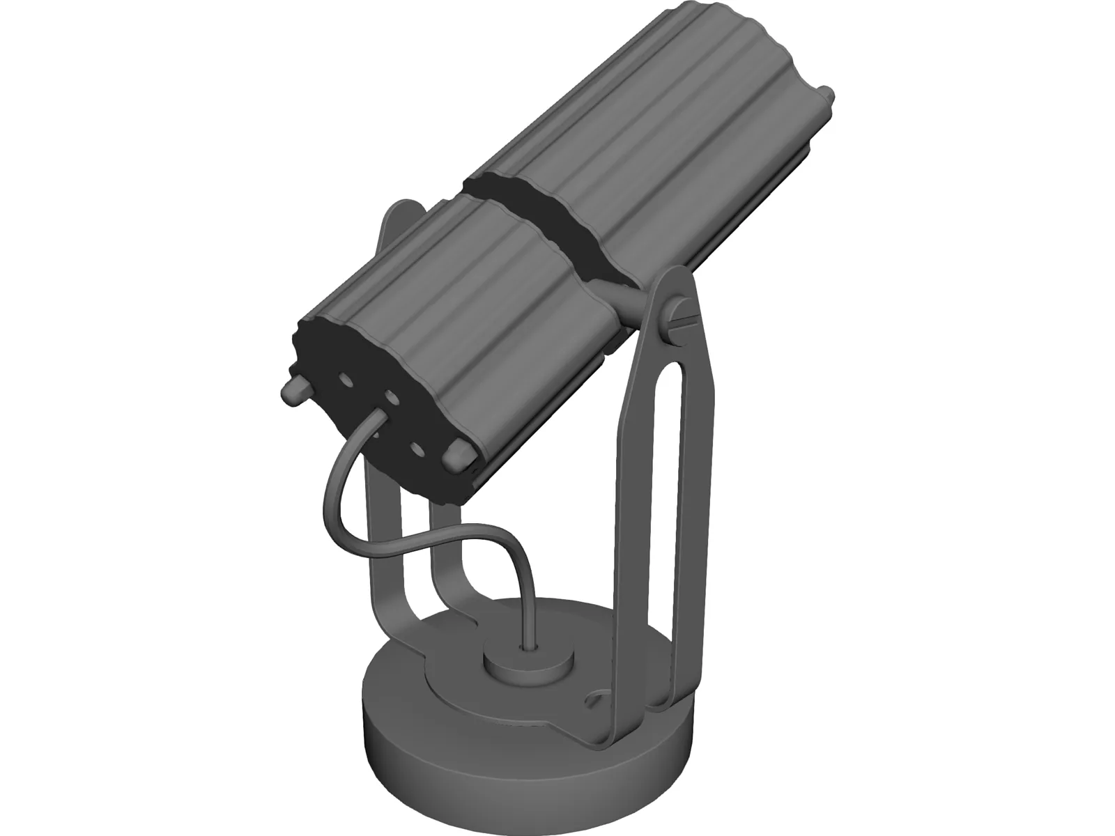 Spot Light Wall 3D Model main preview